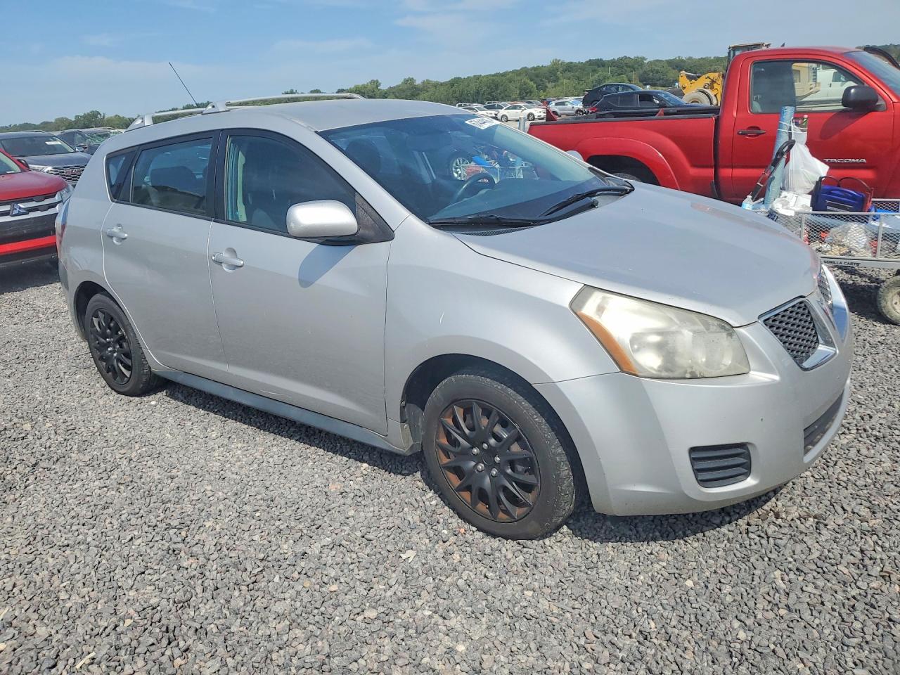 2009 Pontiac Vibe Серебряный vin: 5Y2SM67059Z411764