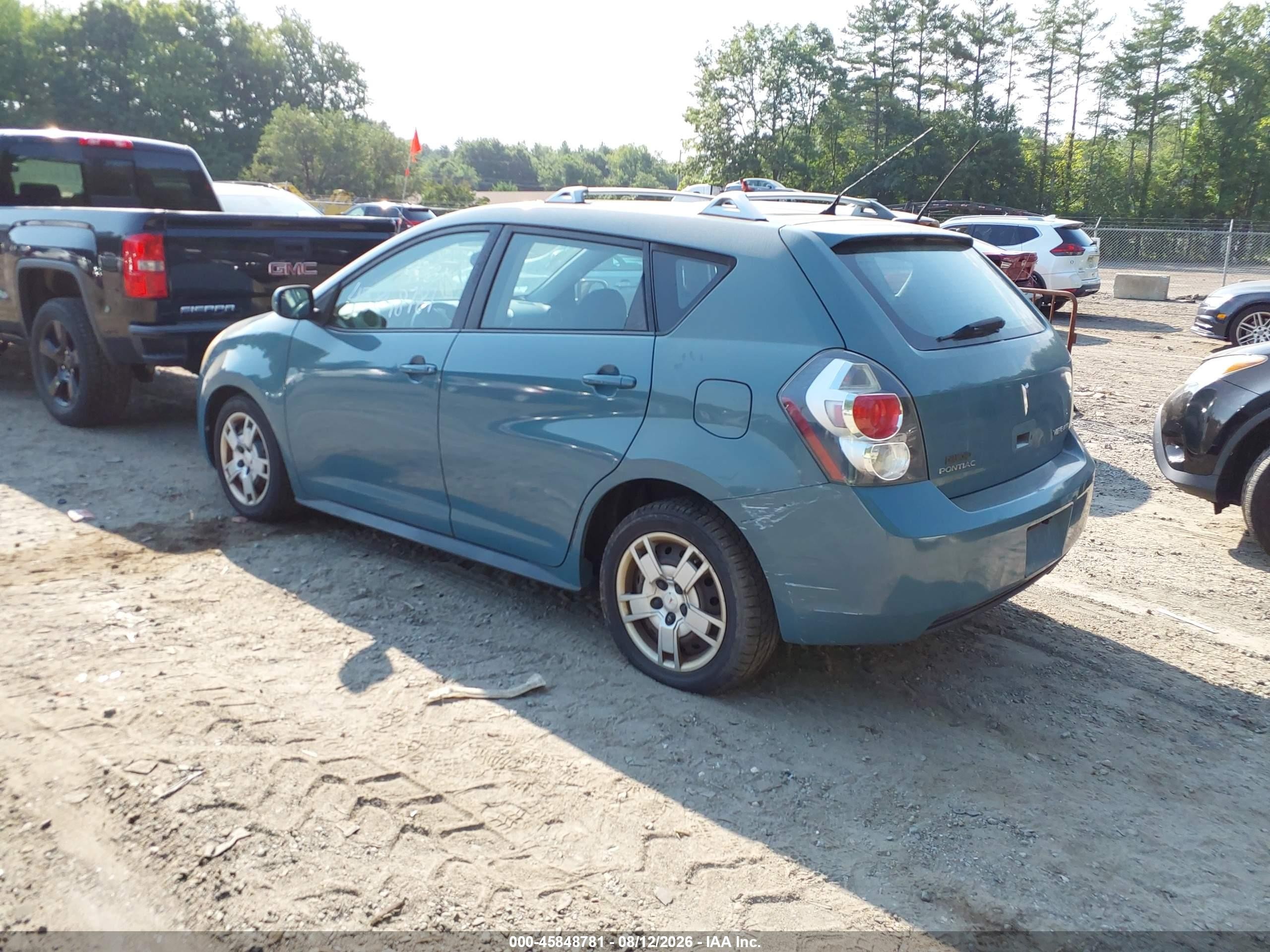 2009 Pontiac Vibe   Синий vin: 5Y2SM67099Z414960