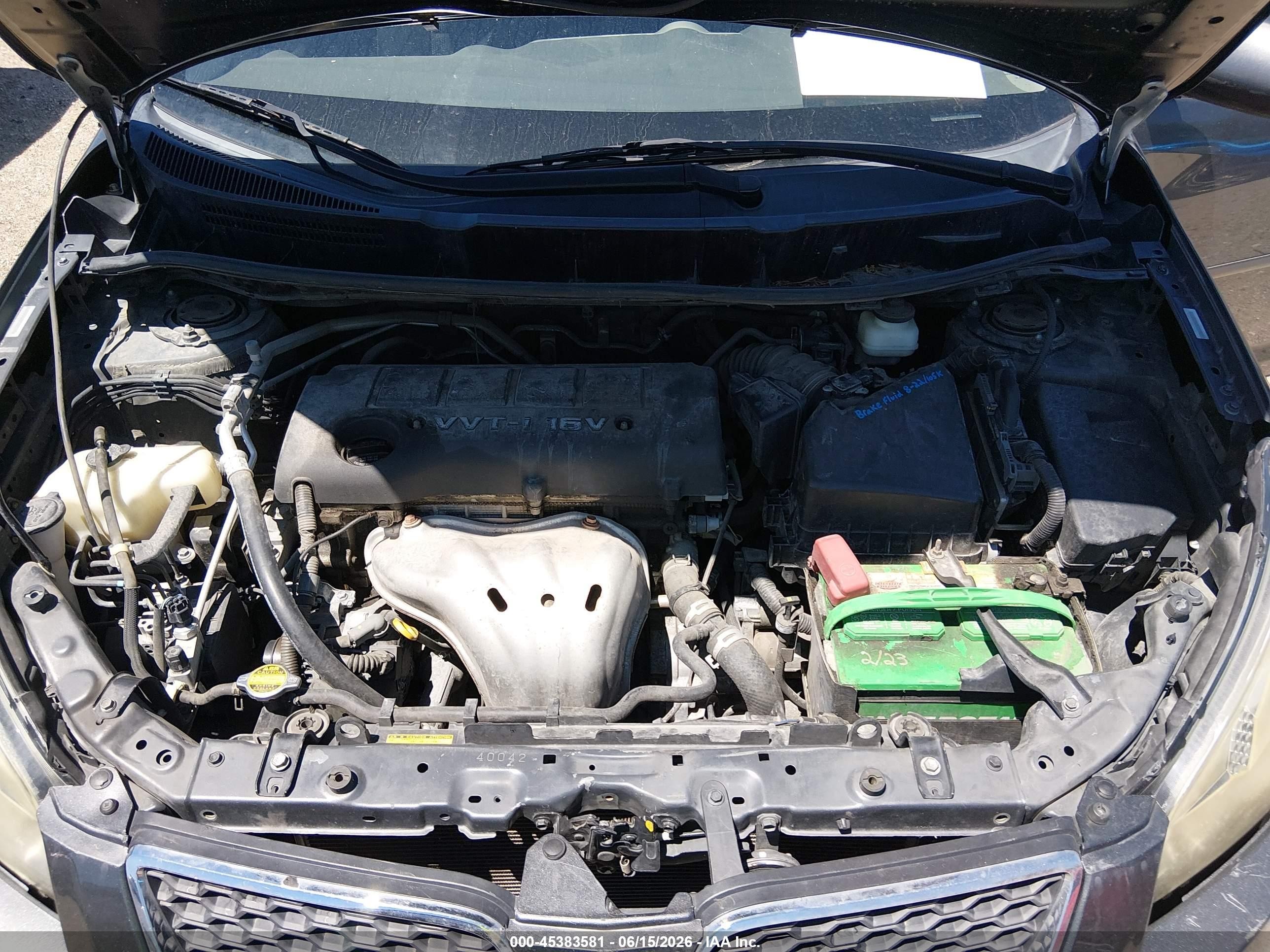 2009 Pontiac Vibe   Gray vin: 5Y2SM67099Z461986