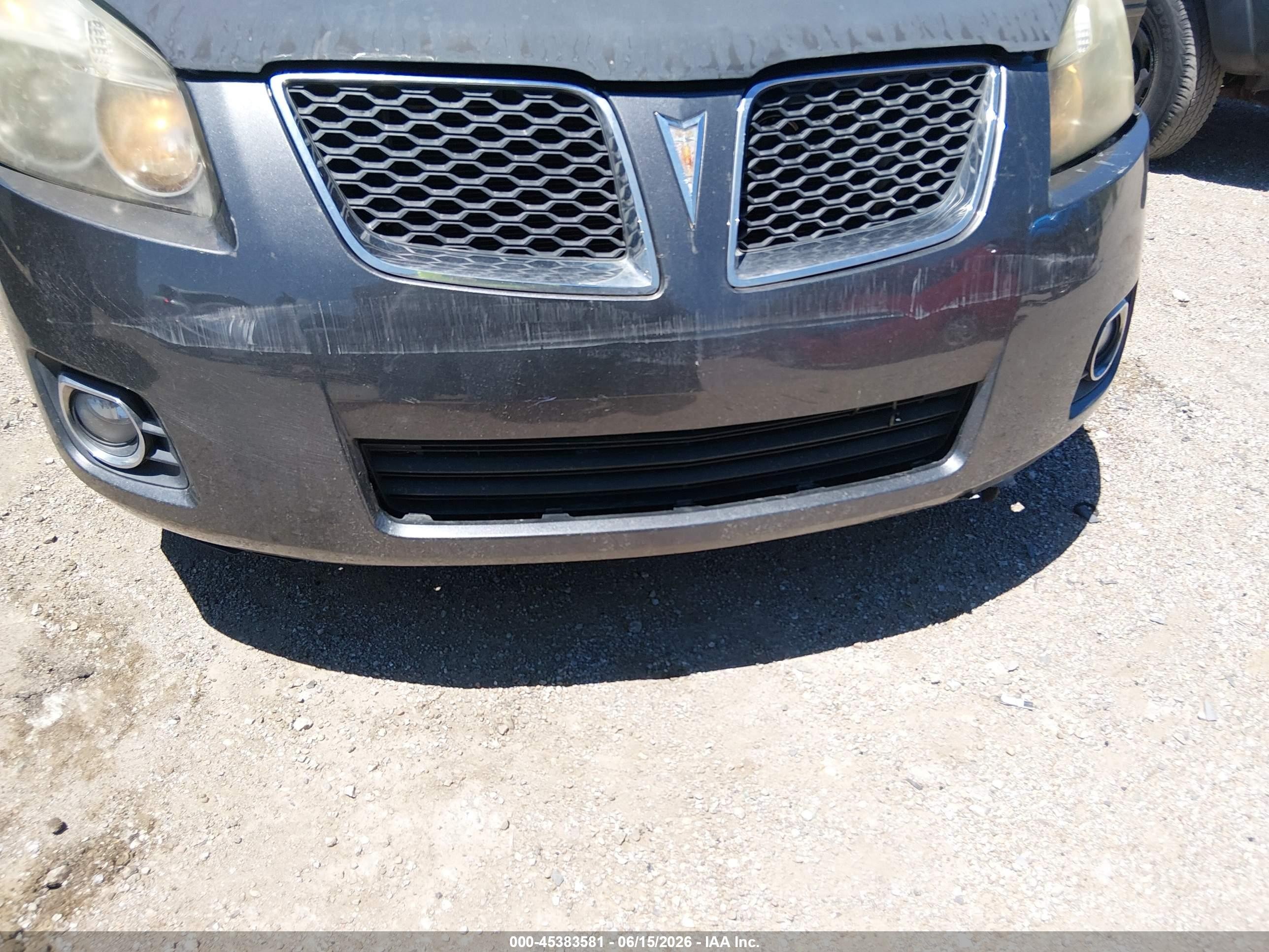 2009 Pontiac Vibe   Gray vin: 5Y2SM67099Z461986
