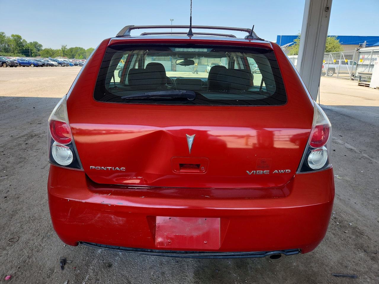 2009 Pontiac Vibe Base Orange vin: 5Y2SM670X9Z425224