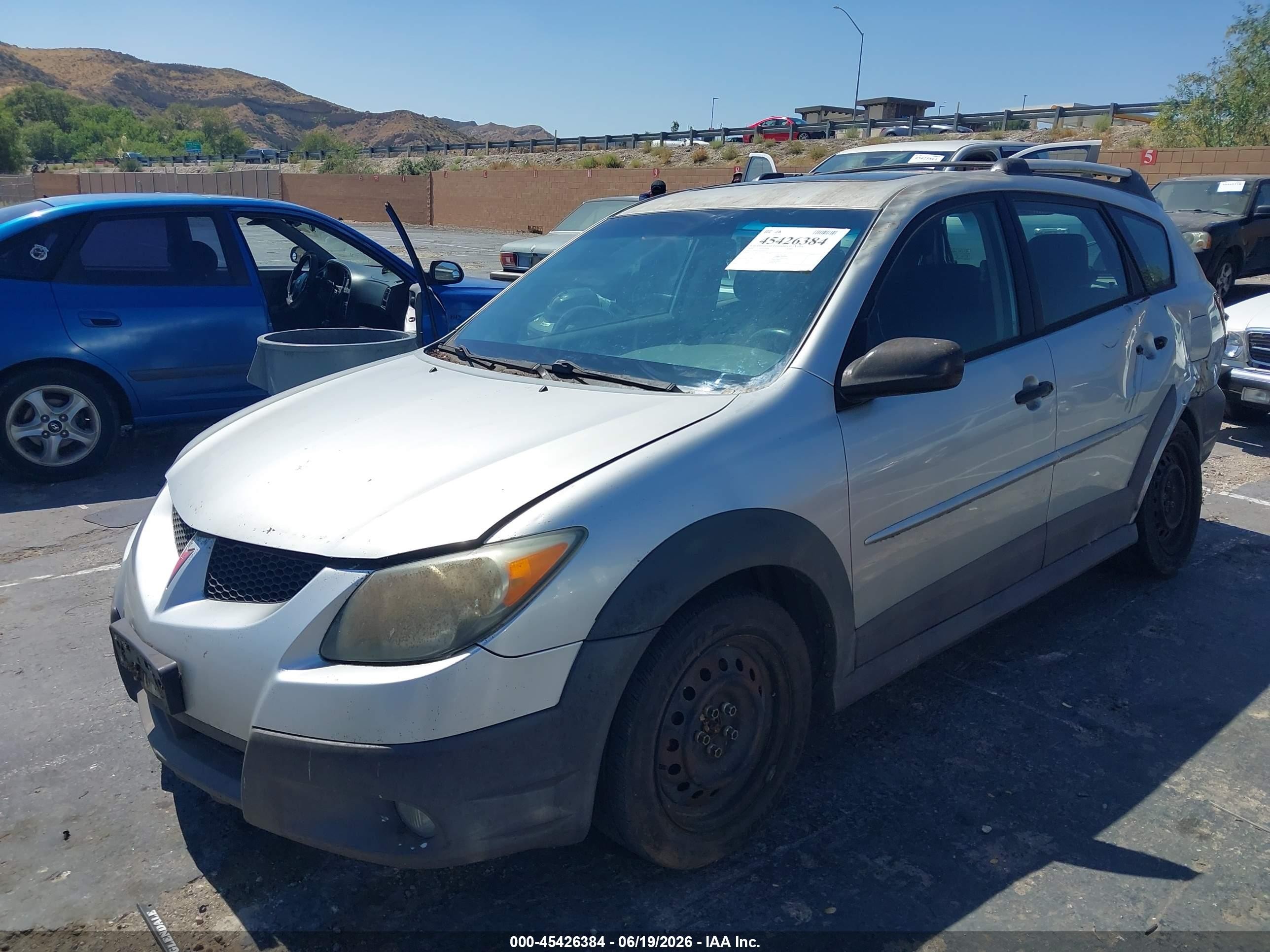 2004 Pontiac Vibe Gt Silver vin: 5Y2SN62L94Z444273