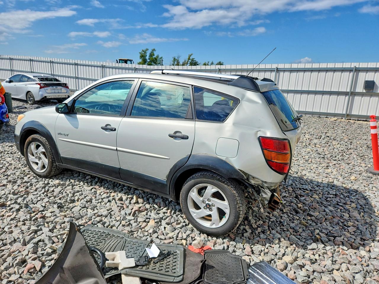 2003 Pontiac Vibe Gt Silver vin: 5Y2SN62LX3Z412575