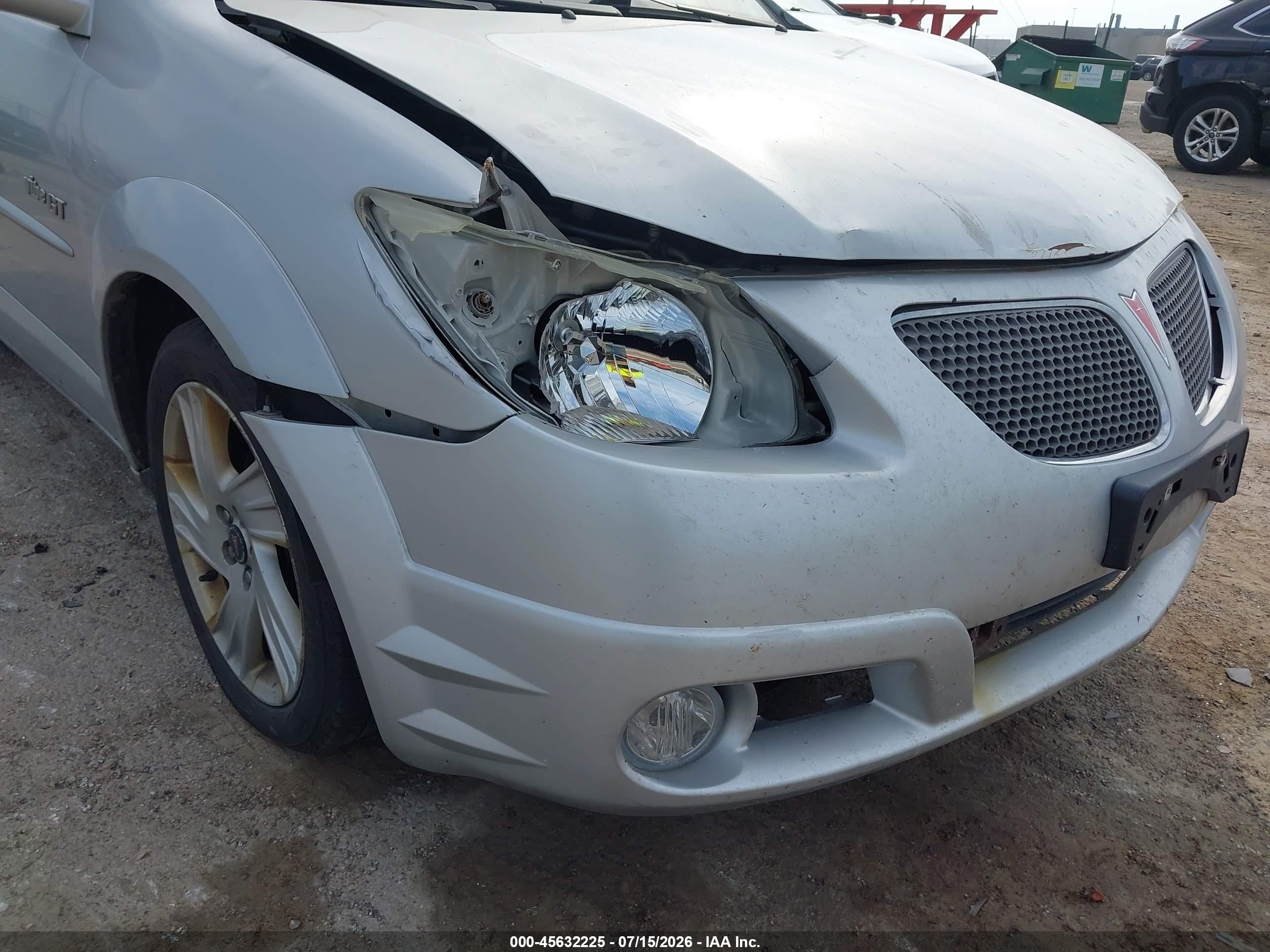 2005 Pontiac Vibe Gt Gray vin: 5Y2SN63LX5Z429751