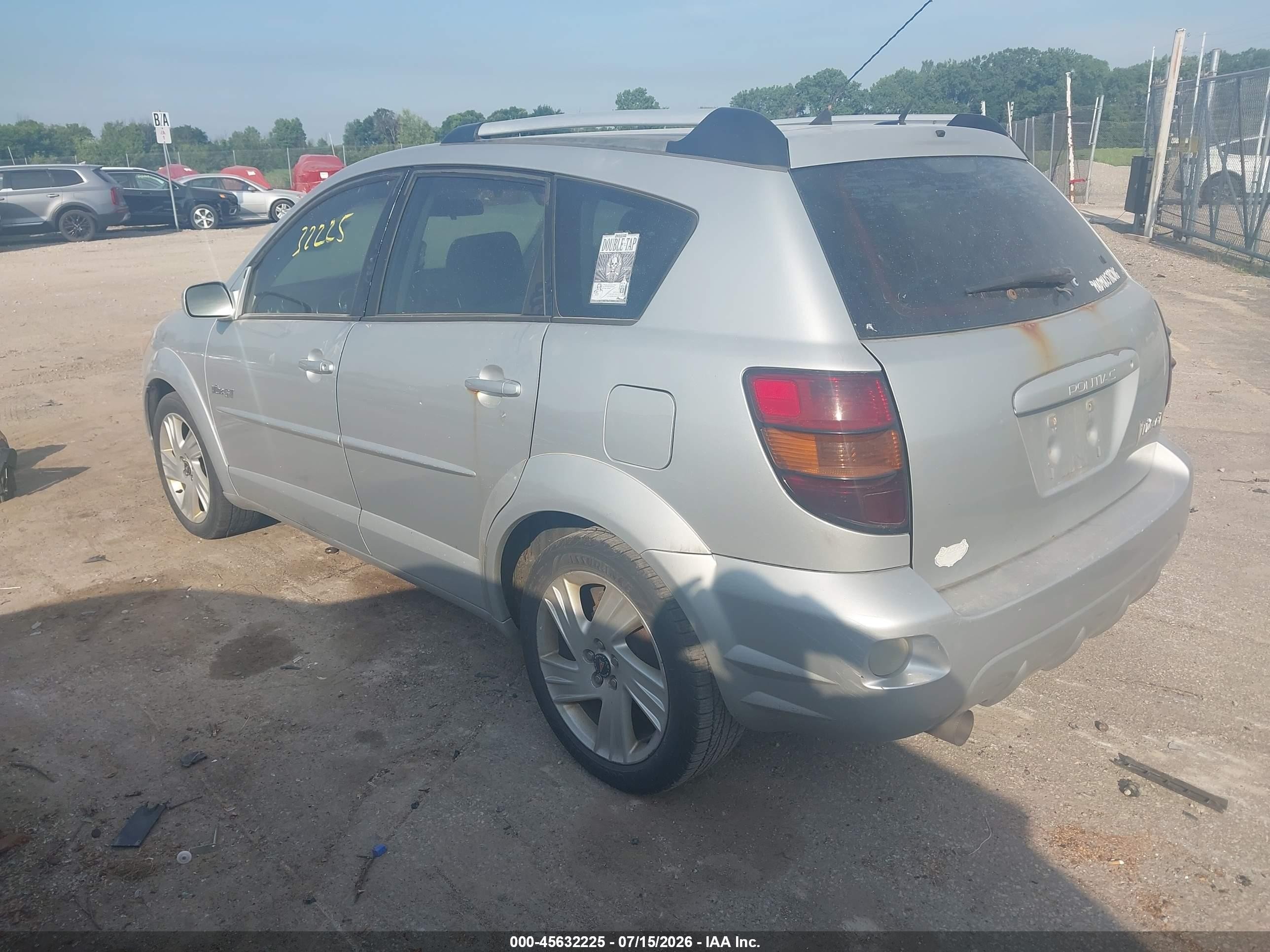 2005 Pontiac Vibe Gt Gray vin: 5Y2SN63LX5Z429751