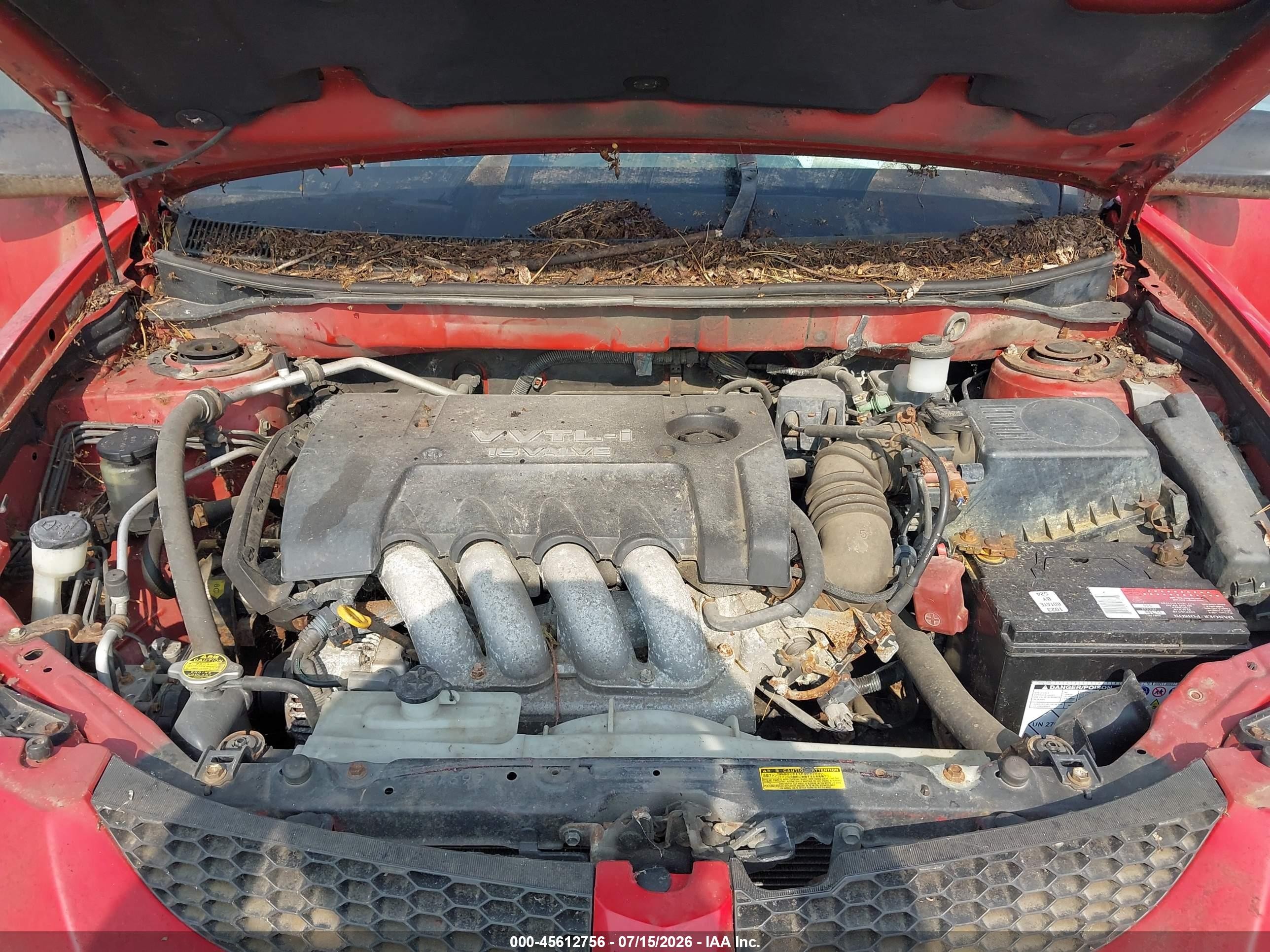 2003 Pontiac Vibe Gt Red vin: 5Y2SN64L23Z420246