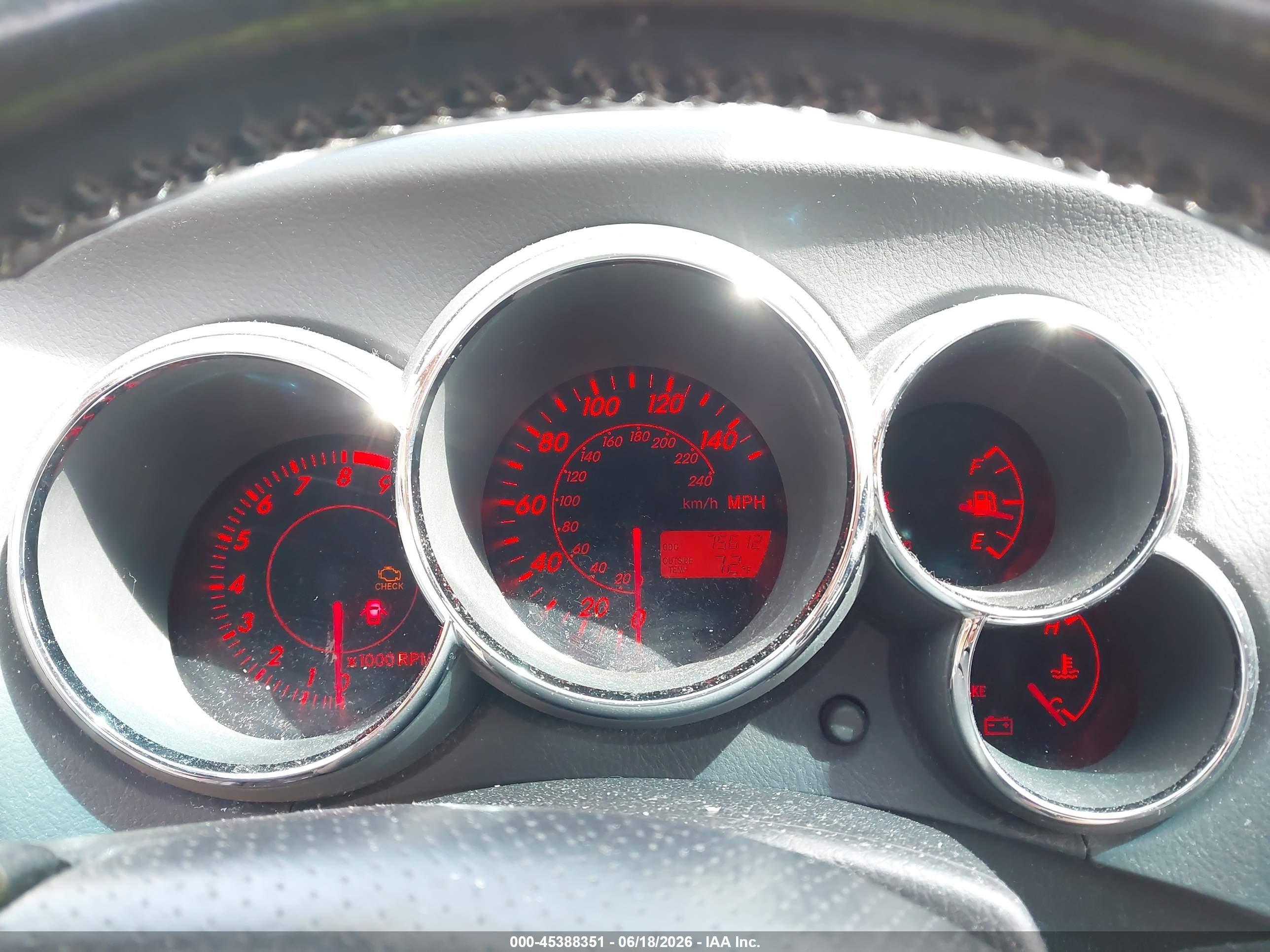 2003 Pontiac Vibe Gt Red vin: 5Y2SN64L73Z405385