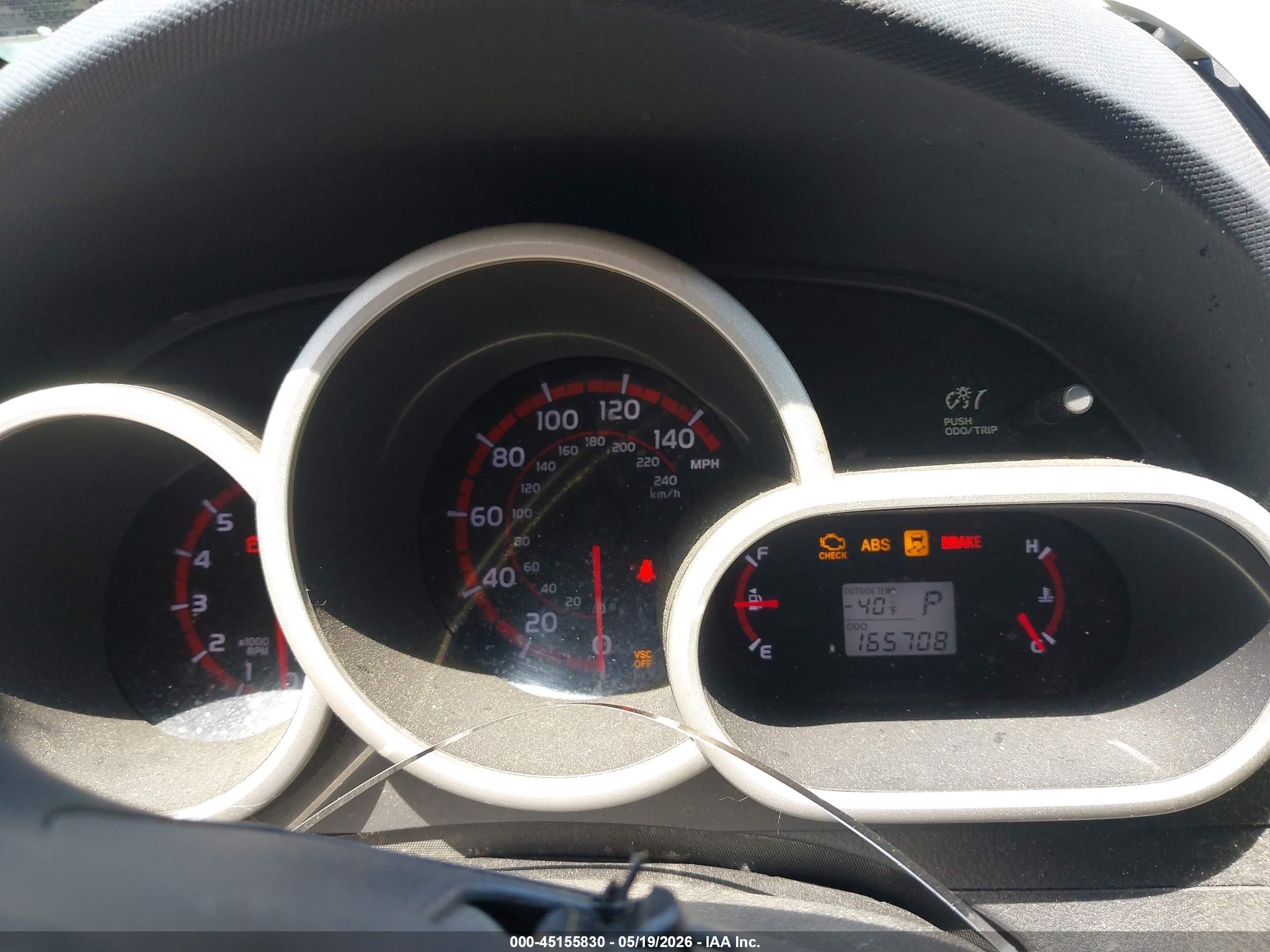 2009 Pontiac Vibe Blue vin: 5Y2SP67019Z411428