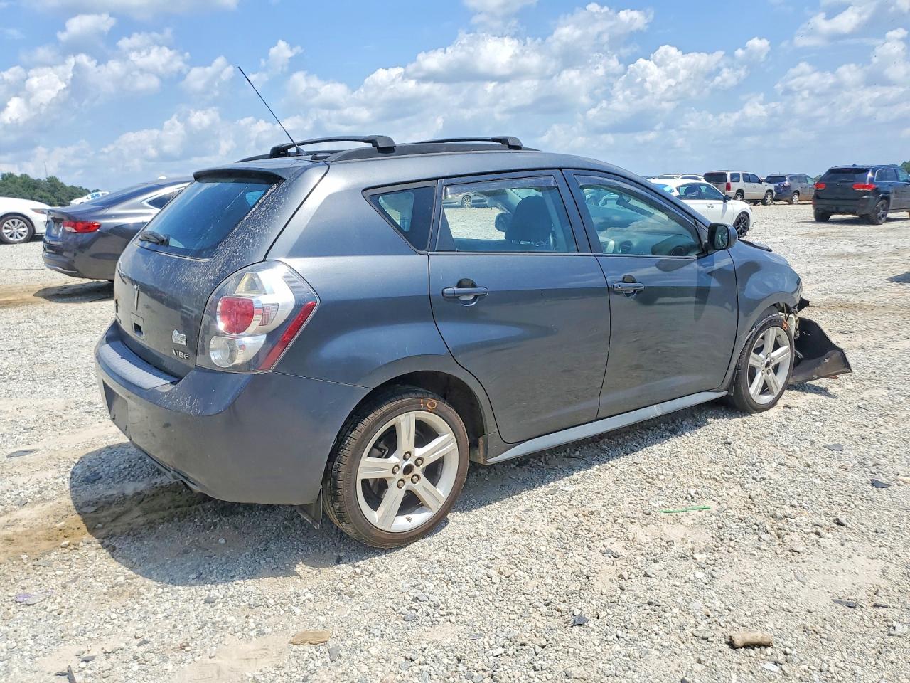 2009 Pontiac Vibe Gray vin: 5Y2SP67019Z415107