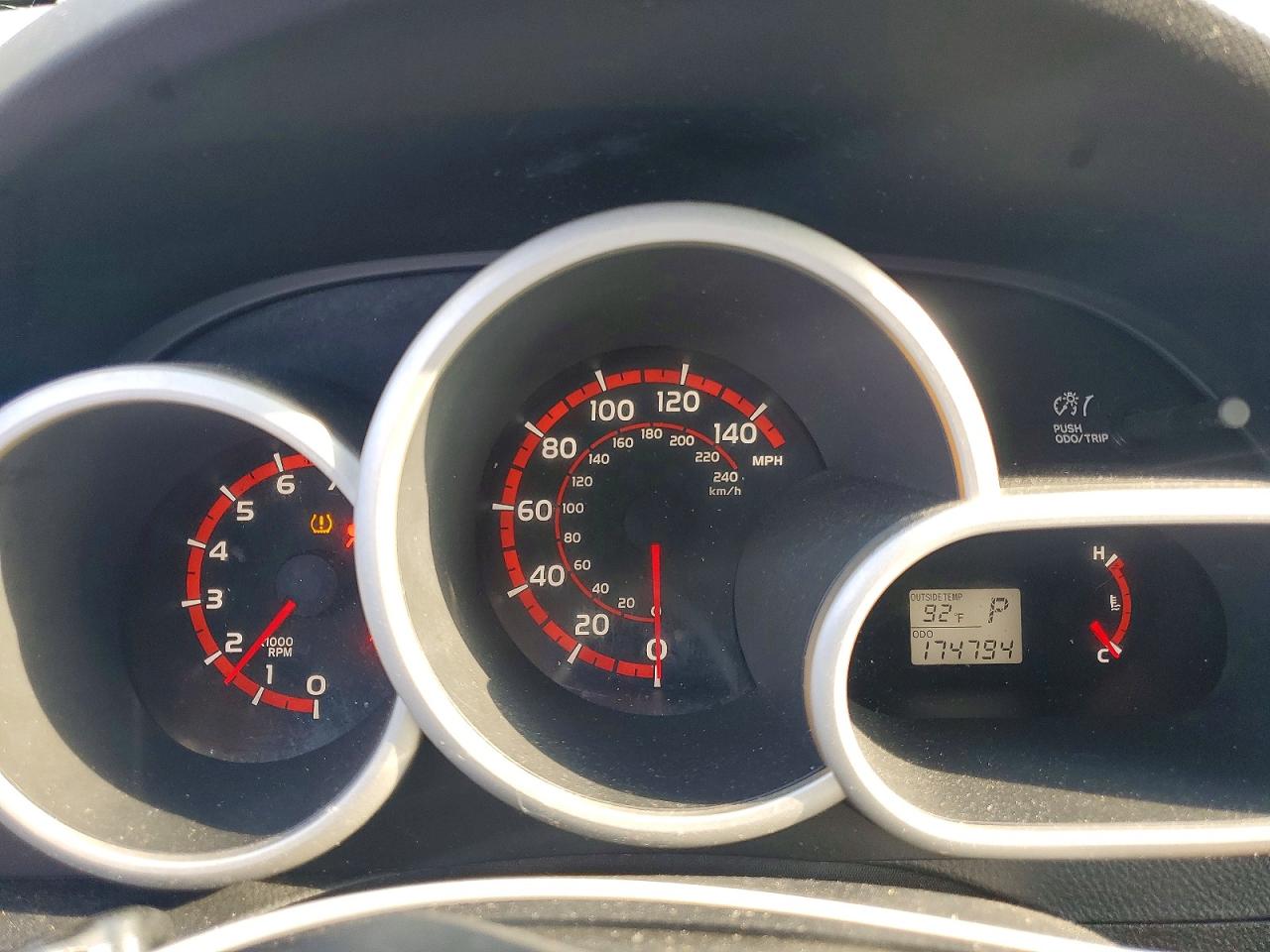 2009 Pontiac Vibe Gray vin: 5Y2SP67019Z415107