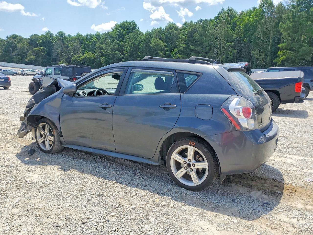2009 Pontiac Vibe Gray vin: 5Y2SP67019Z415107