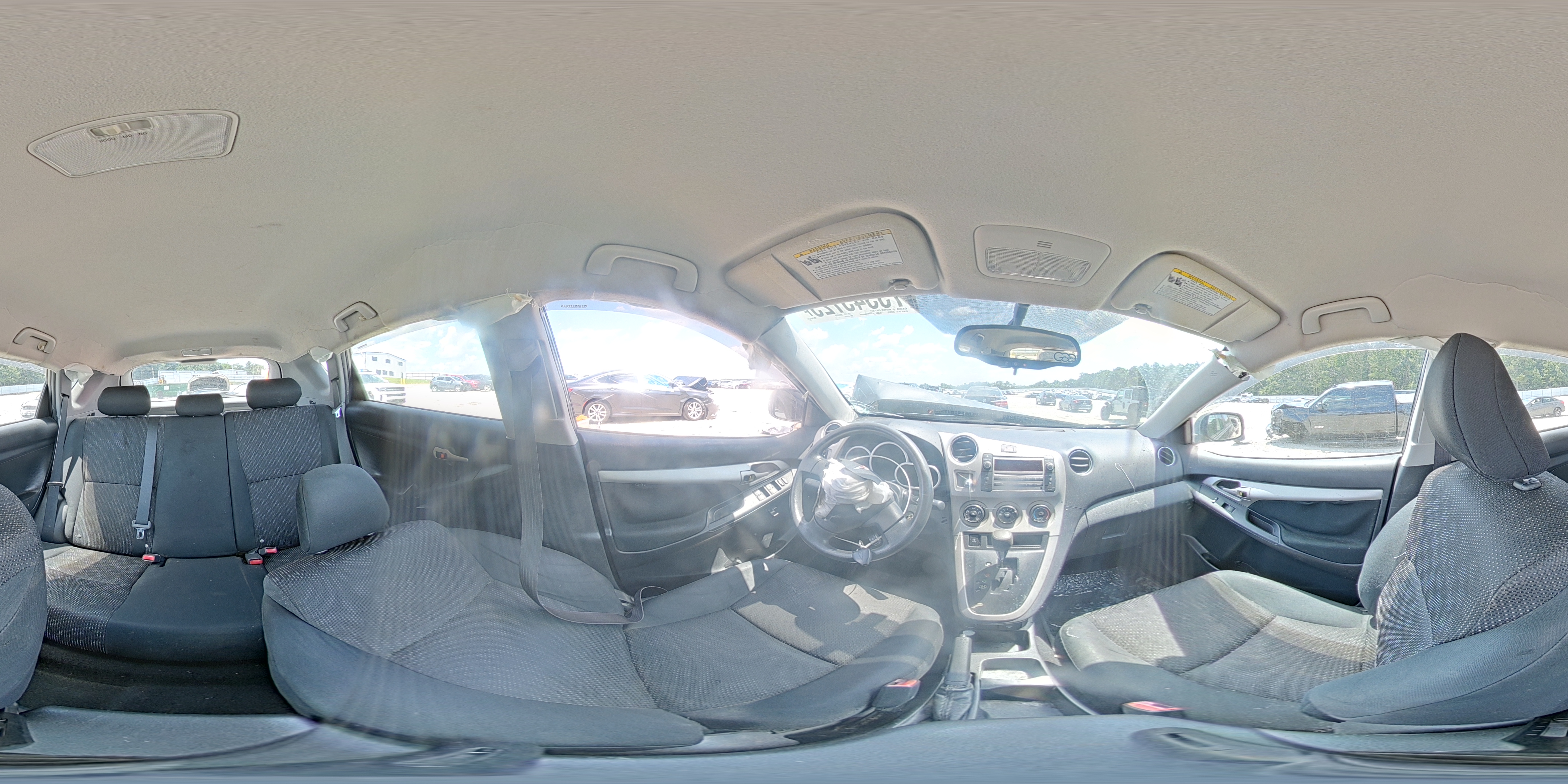 2009 Pontiac Vibe Gray vin: 5Y2SP67019Z415107