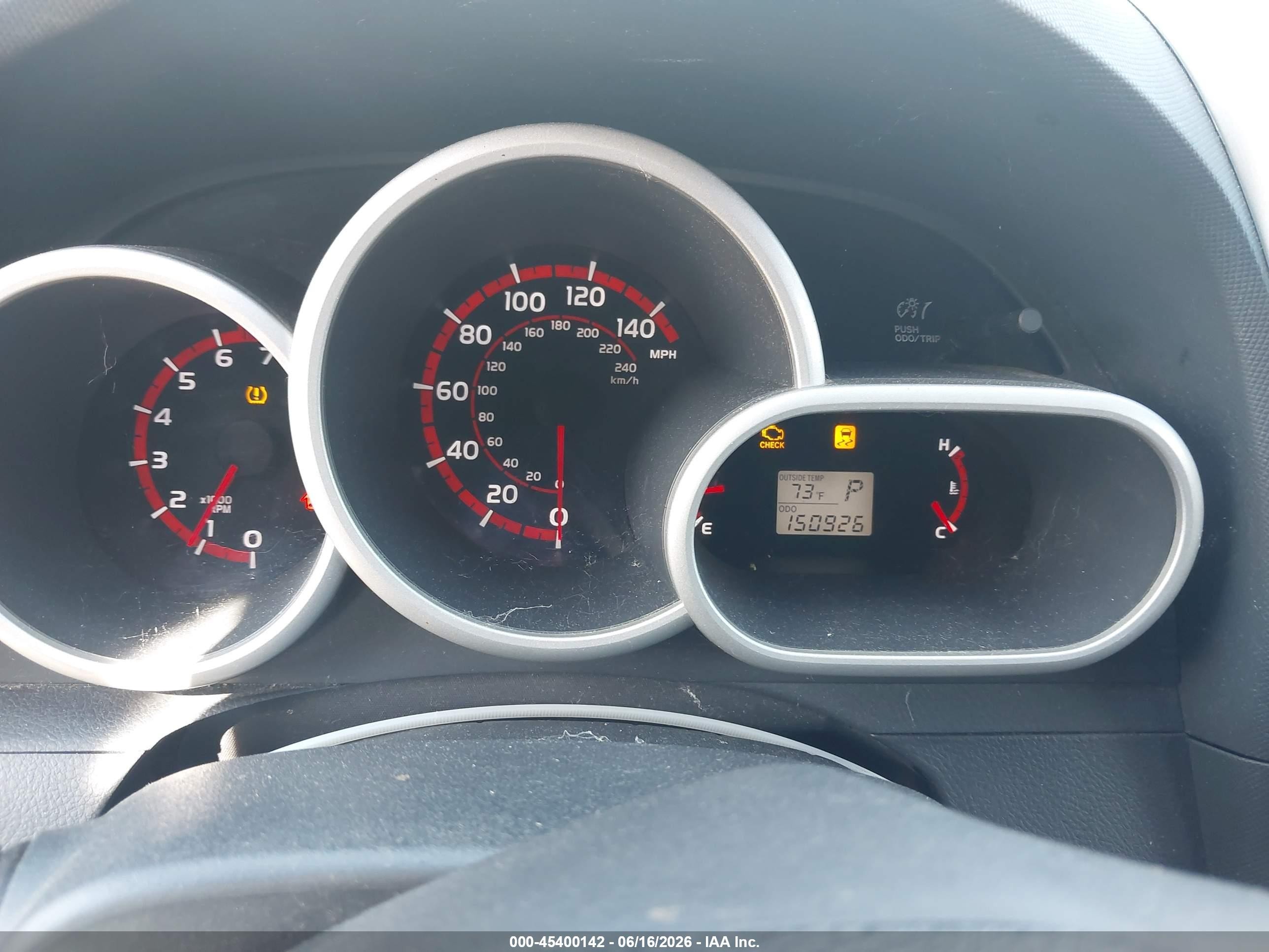 2009 Pontiac Vibe   Blue vin: 5Y2SP67019Z461391