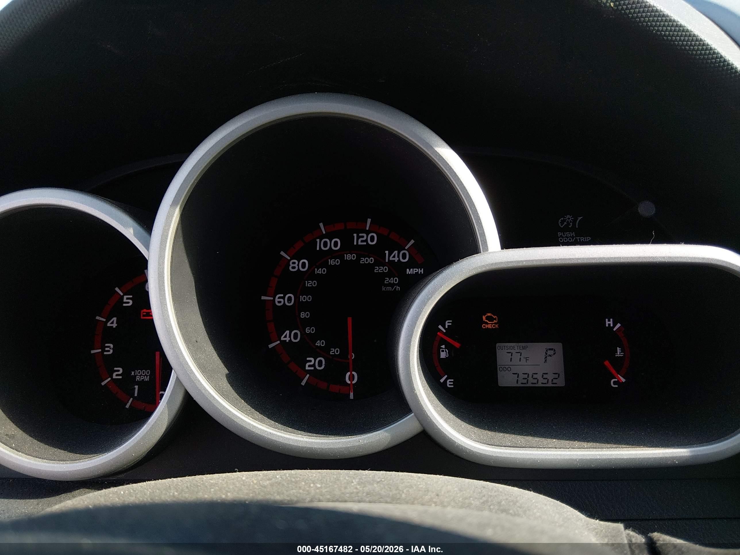 2009 Pontiac Vibe   Blue vin: 5Y2SP67019Z467840