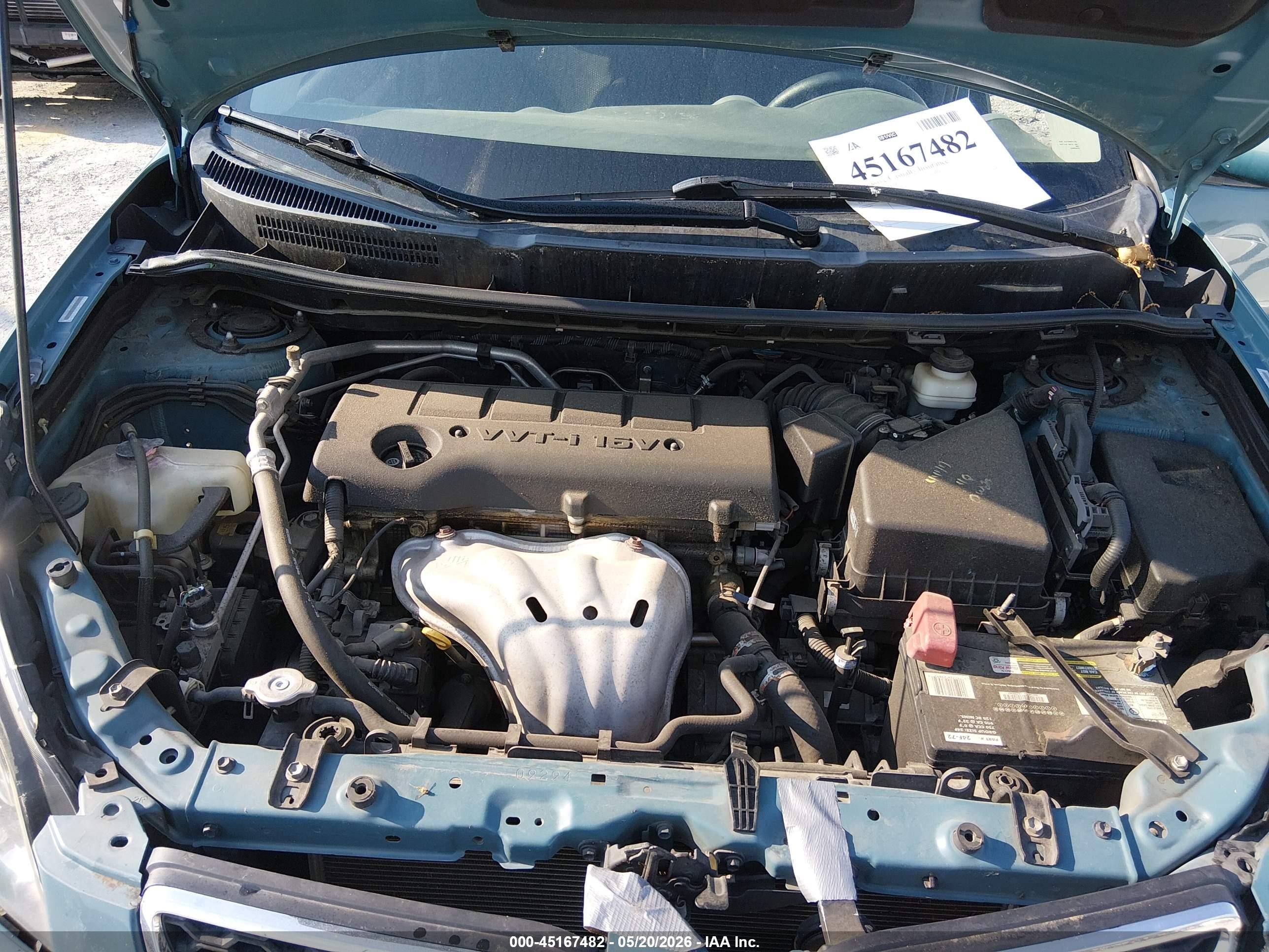 2009 Pontiac Vibe   Blue vin: 5Y2SP67019Z467840