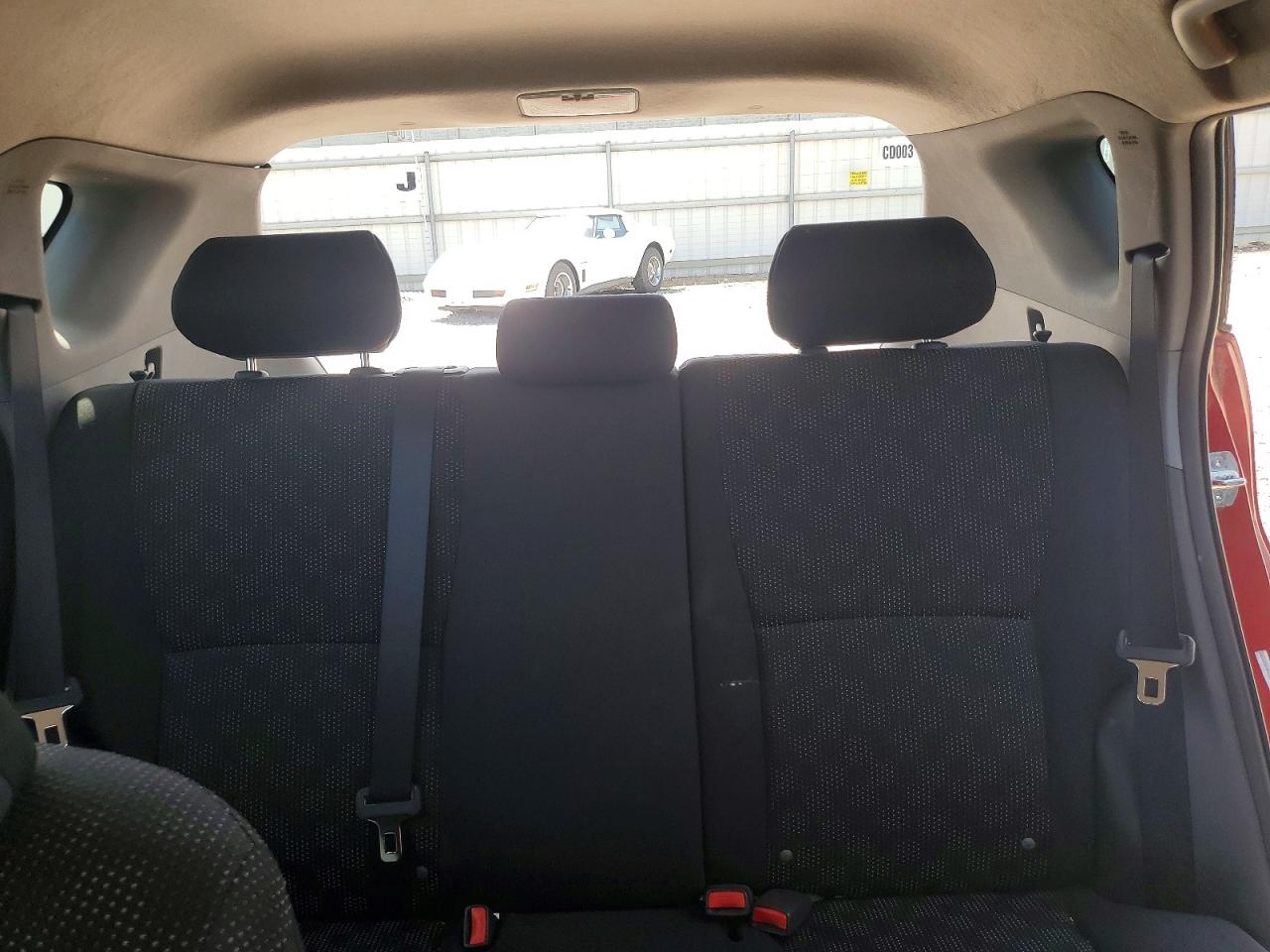 2009 Pontiac Vibe Красный vin: 5Y2SP67029Z422678