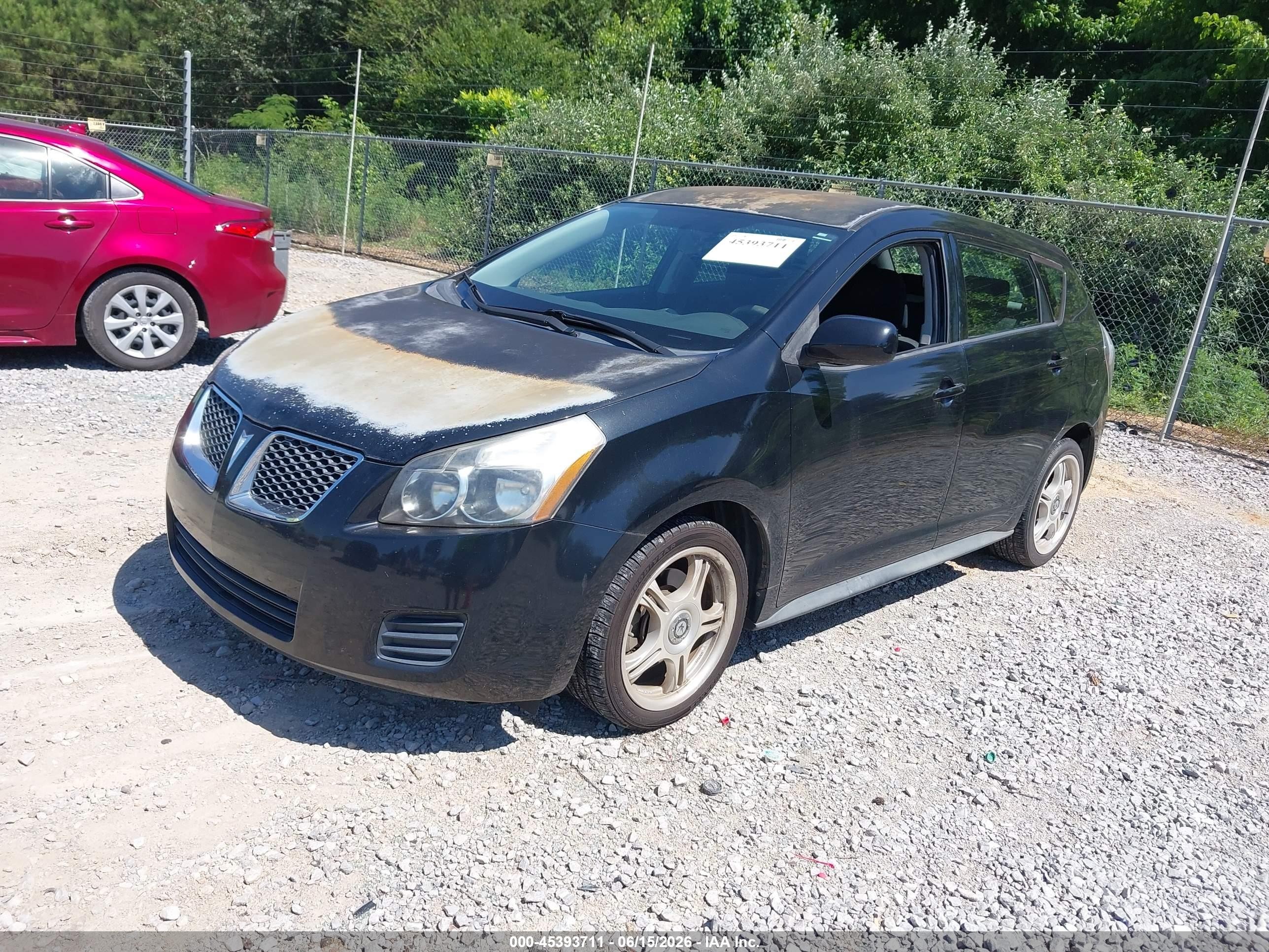 2009 Pontiac Vibe   Black vin: 5Y2SP67029Z454742