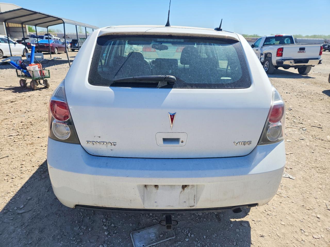 2009 Pontiac Vibe White vin: 5Y2SP67029Z463859