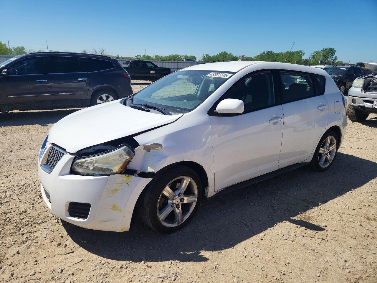 2009 Pontiac Vibe White vin: 5Y2SP67029Z463859