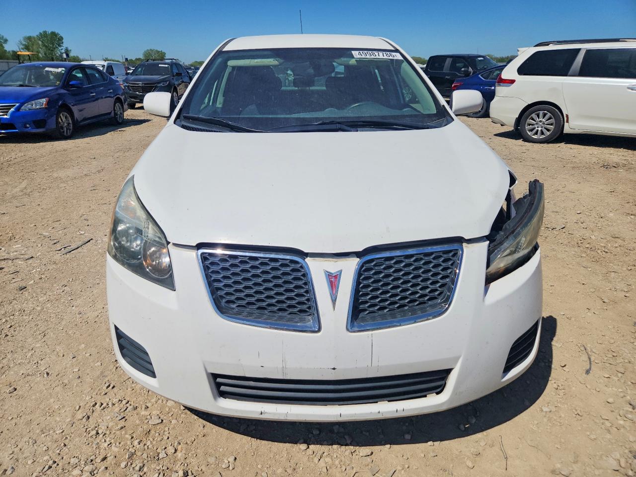 2009 Pontiac Vibe White vin: 5Y2SP67029Z463859