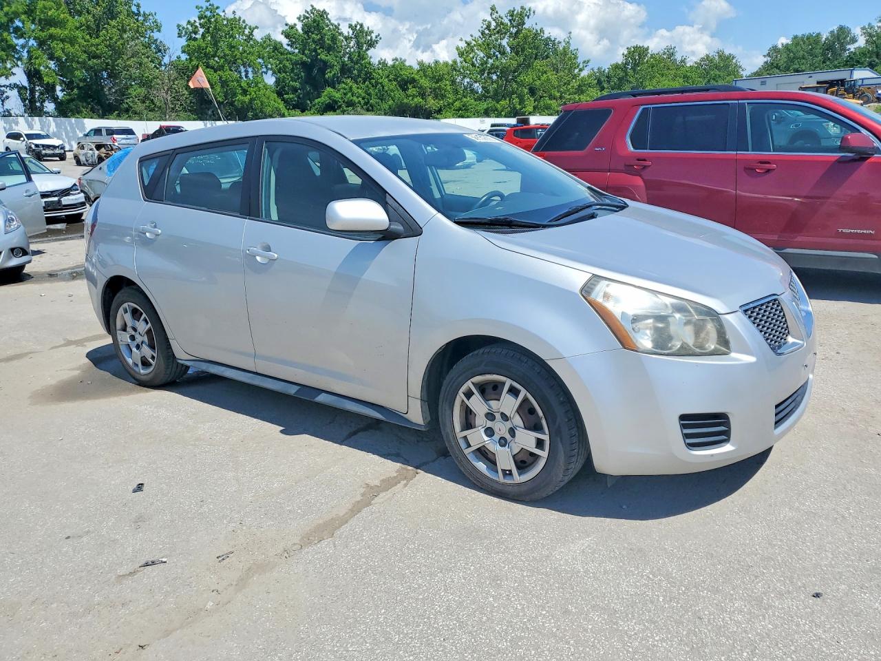 2009 Pontiac Vibe Gray vin: 5Y2SP67039Z401905
