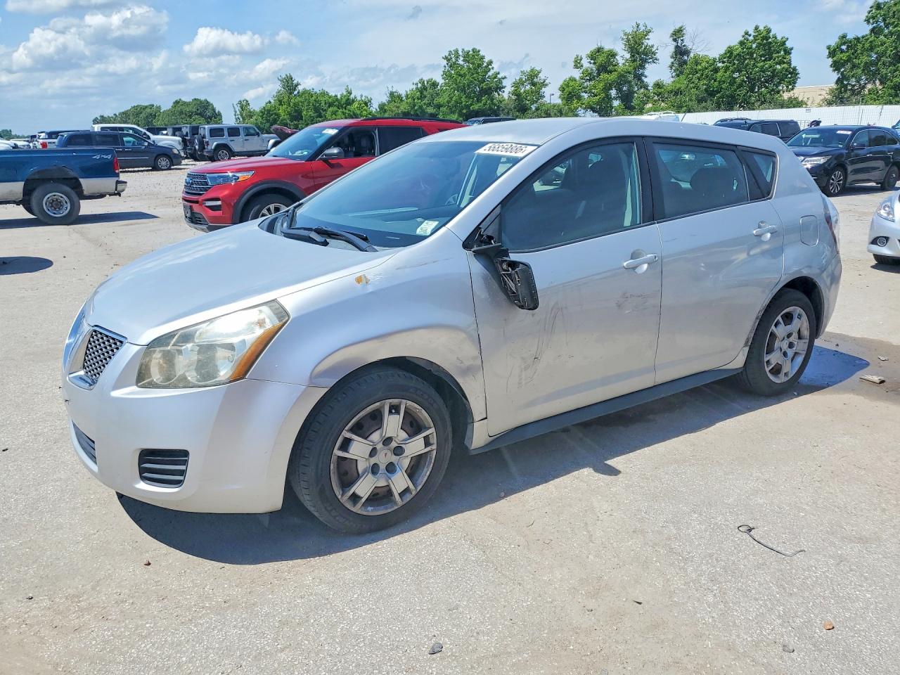 2009 Pontiac Vibe Gray vin: 5Y2SP67039Z401905