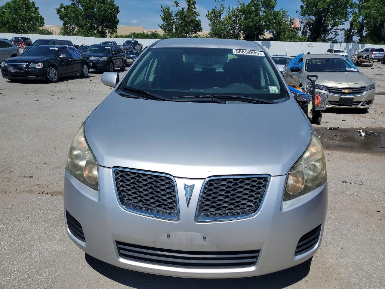 2009 Pontiac Vibe Gray vin: 5Y2SP67039Z401905