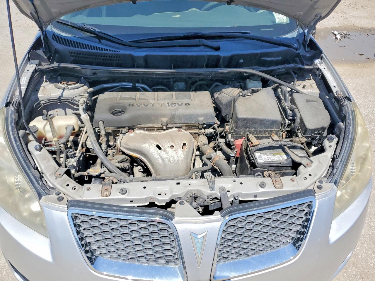 2009 Pontiac Vibe Gray vin: 5Y2SP67039Z401905