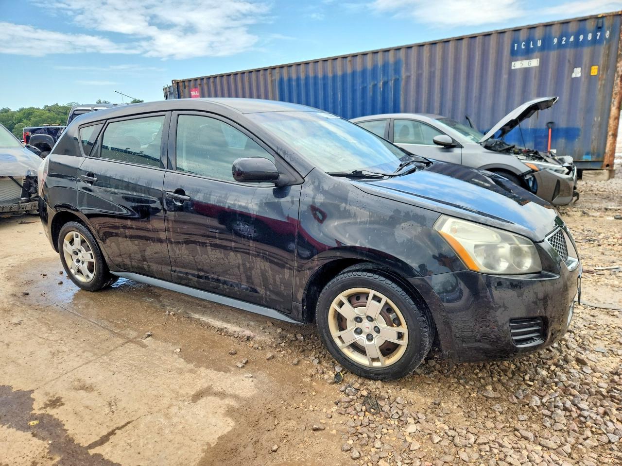 2009 Pontiac Vibe Black vin: 5Y2SP67049Z454550