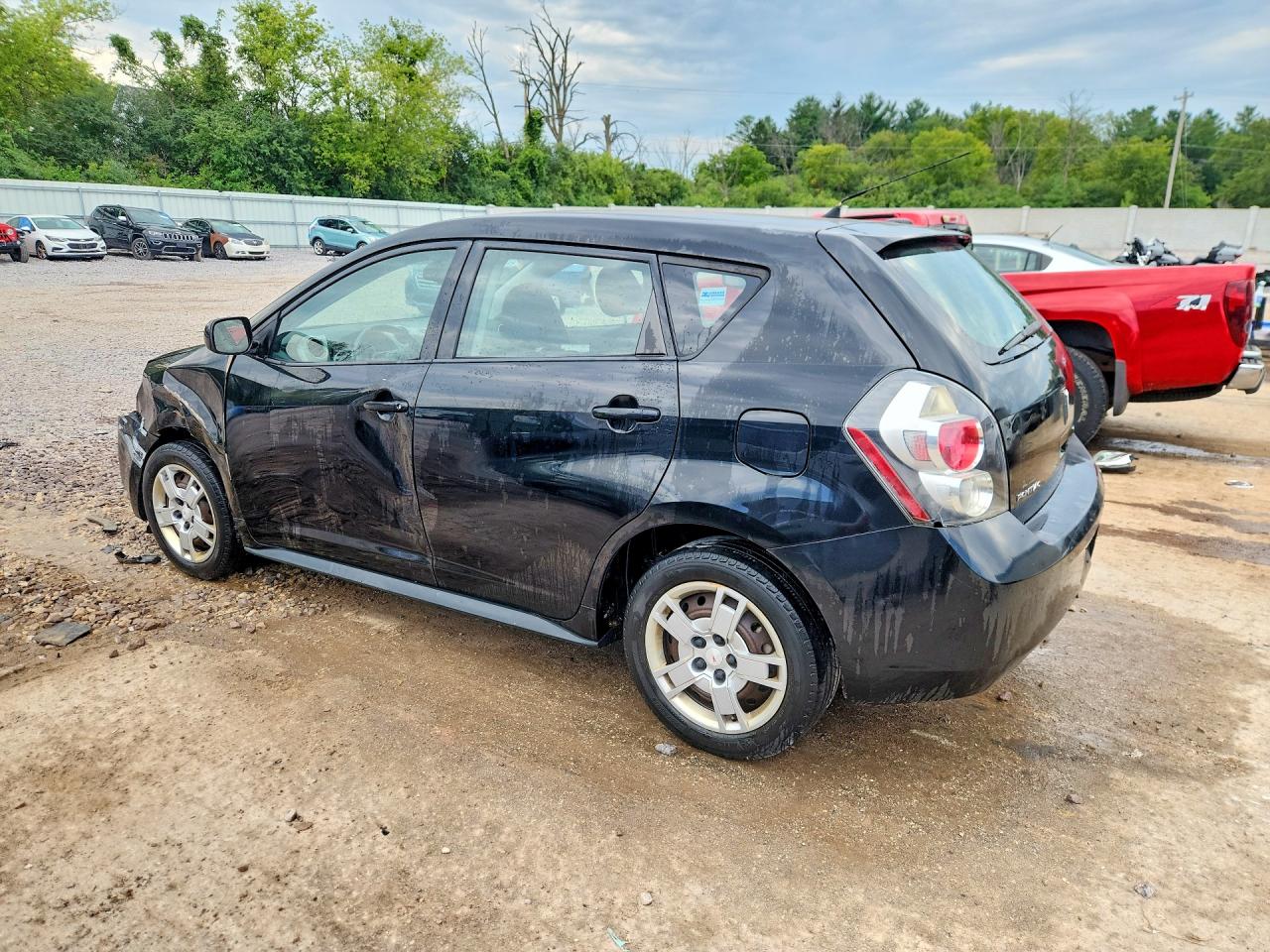 2009 Pontiac Vibe Black vin: 5Y2SP67049Z454550