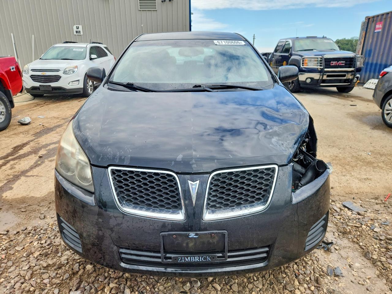 2009 Pontiac Vibe Black vin: 5Y2SP67049Z454550