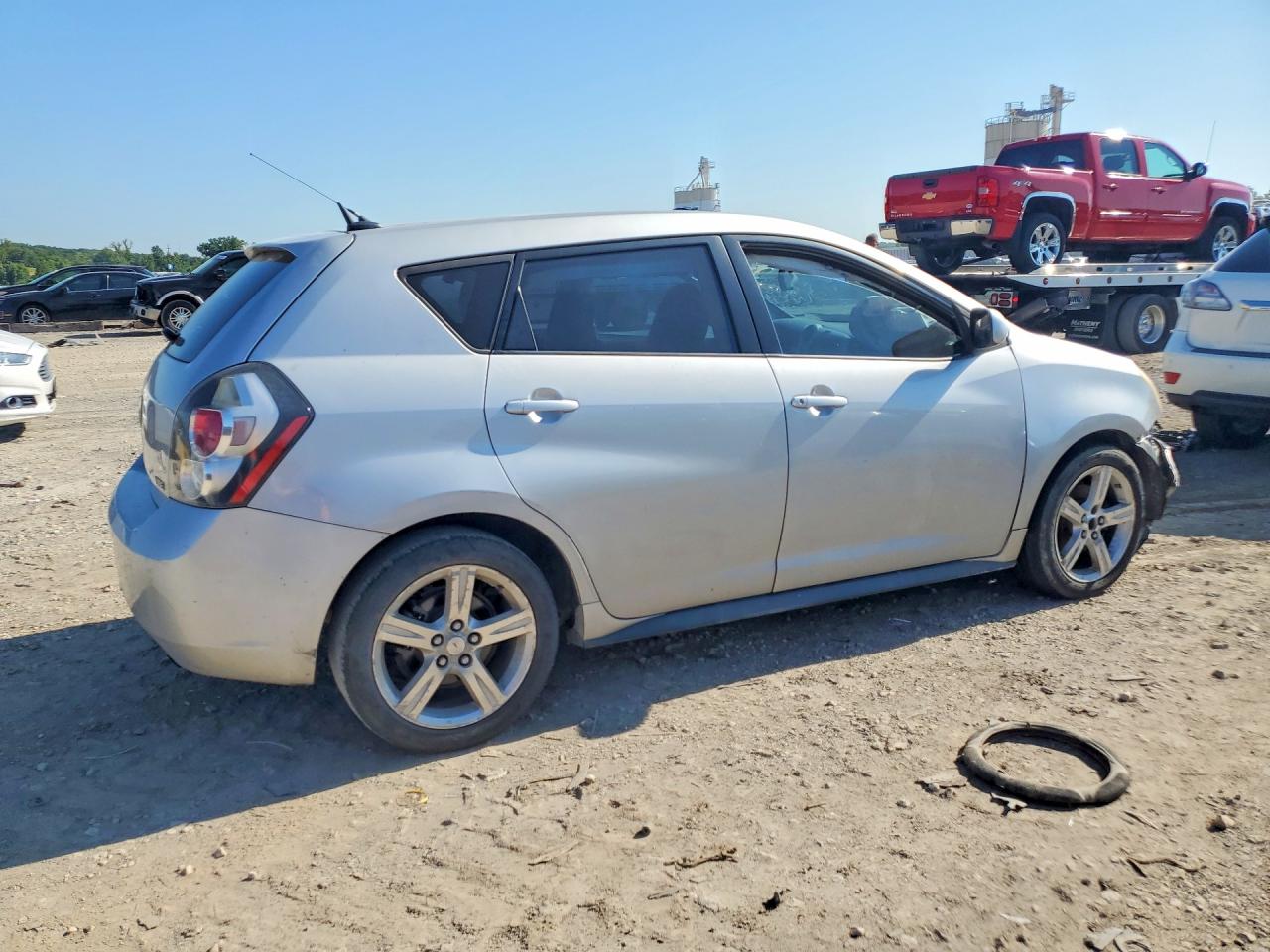2009 Pontiac Vibe Gray vin: 5Y2SP67059Z416163