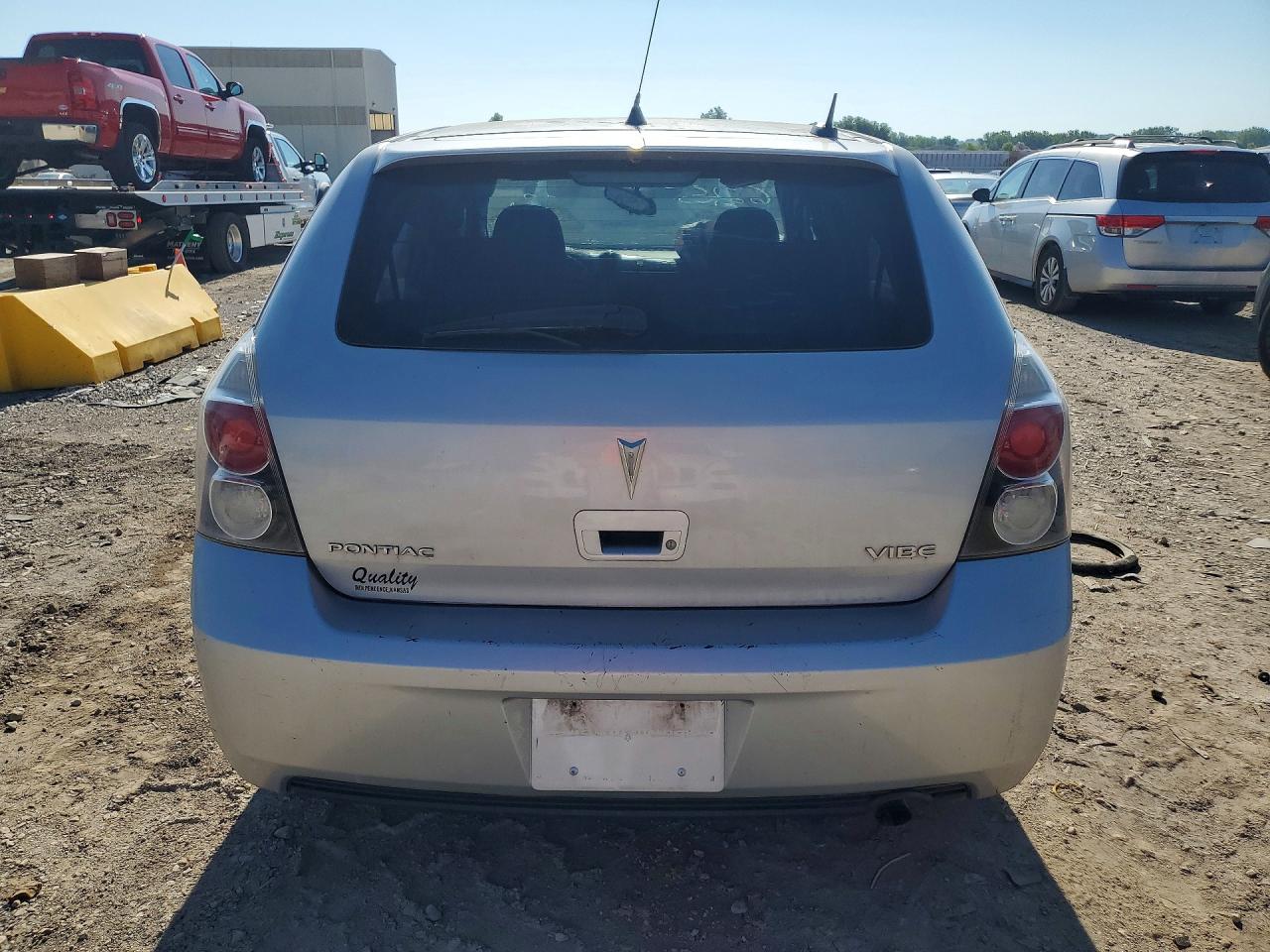 2009 Pontiac Vibe Gray vin: 5Y2SP67059Z416163