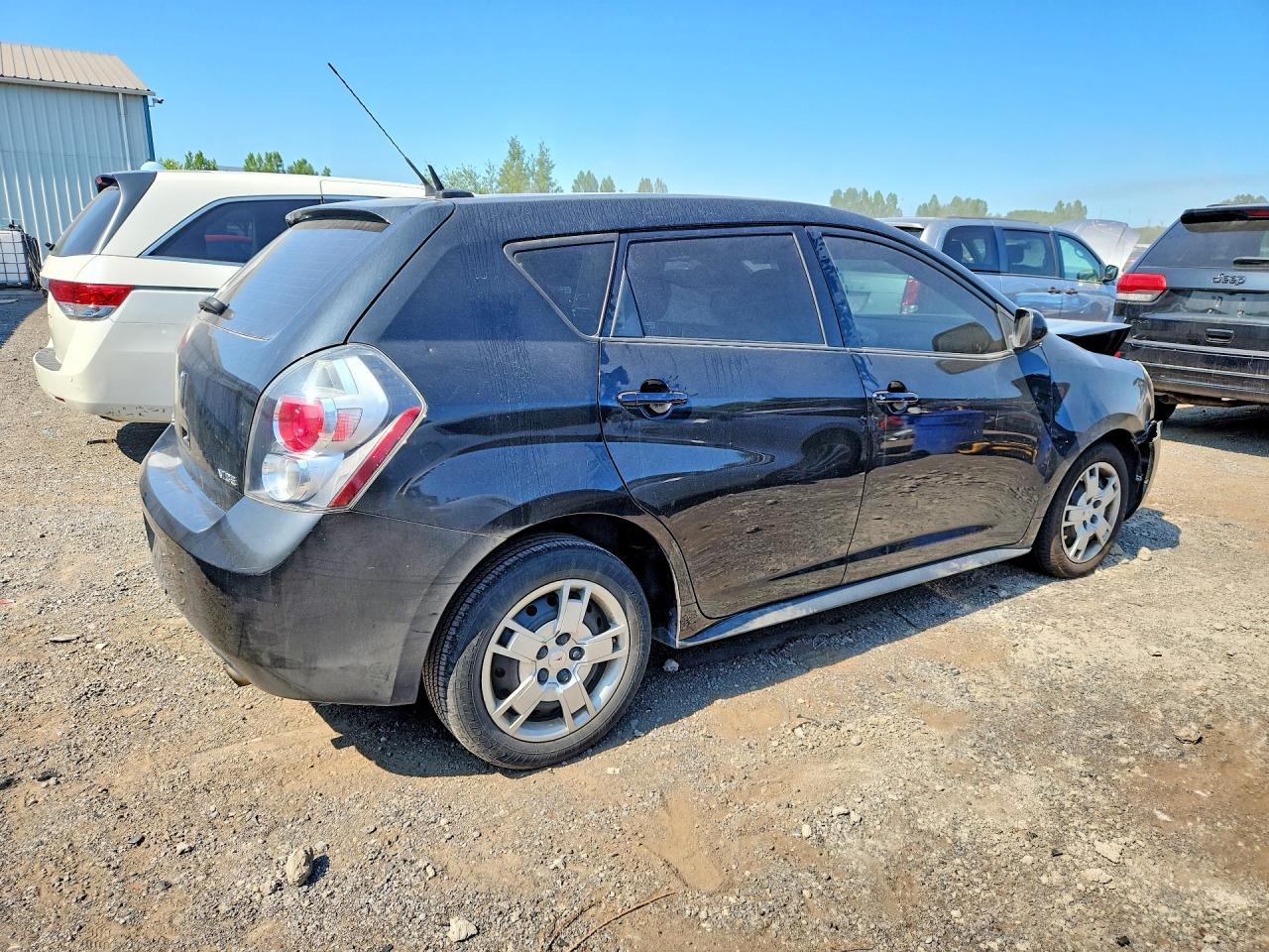 2009 Pontiac Vibe Black vin: 5Y2SP67059Z422836