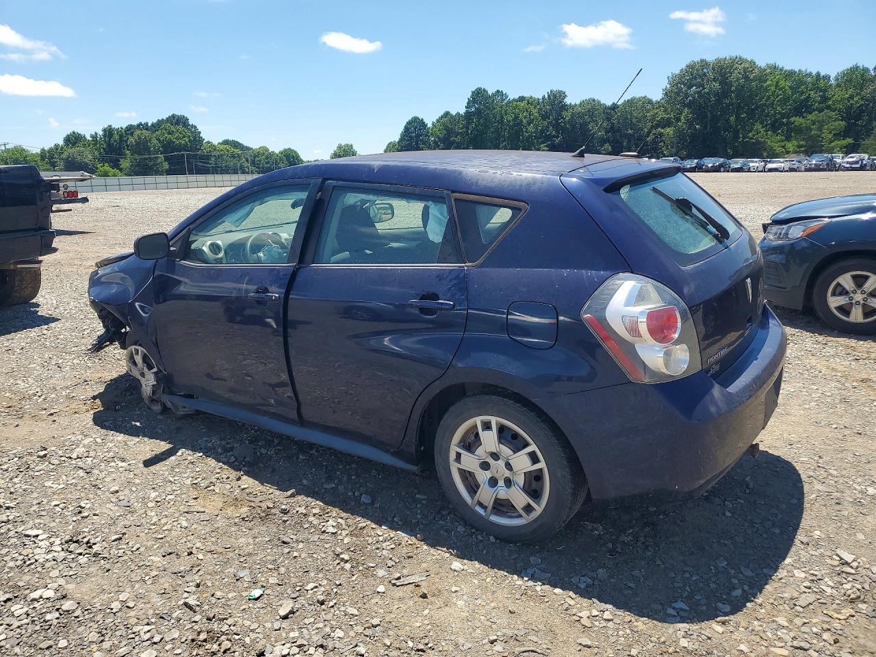 2009 Pontiac Vibe Blue vin: 5Y2SP67069Z466134