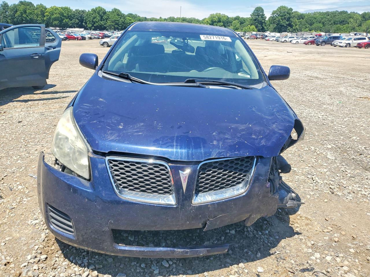 2009 Pontiac Vibe Blue vin: 5Y2SP67069Z466134