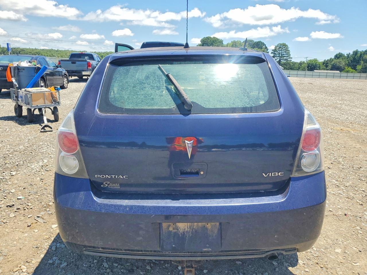 2009 Pontiac Vibe Blue vin: 5Y2SP67069Z466134