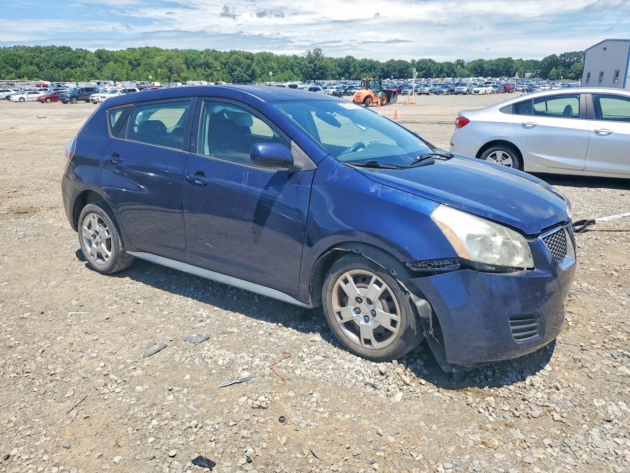2009 Pontiac Vibe Blue vin: 5Y2SP67069Z466134