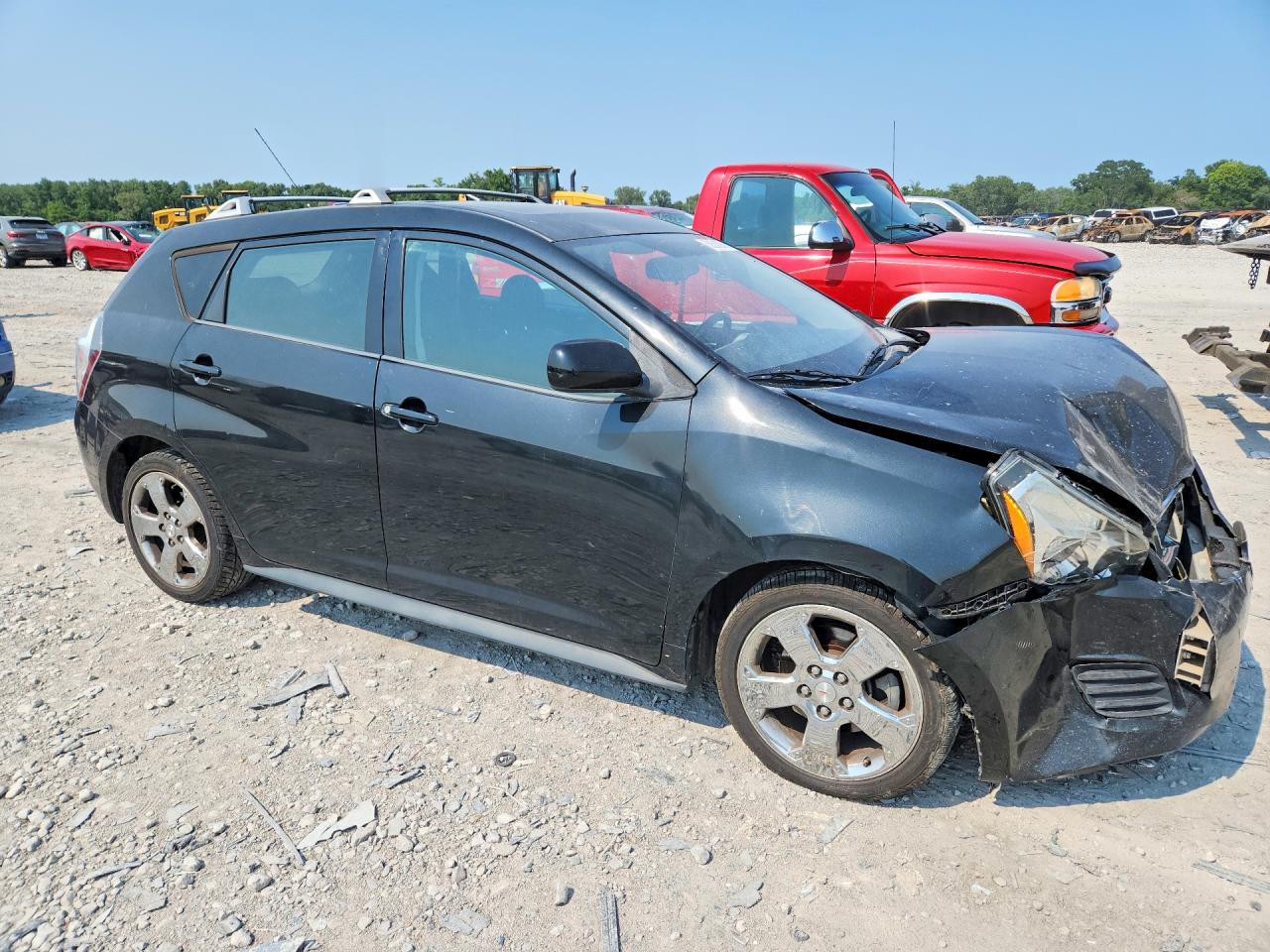2009 Pontiac Vibe Black vin: 5Y2SP67069Z475769