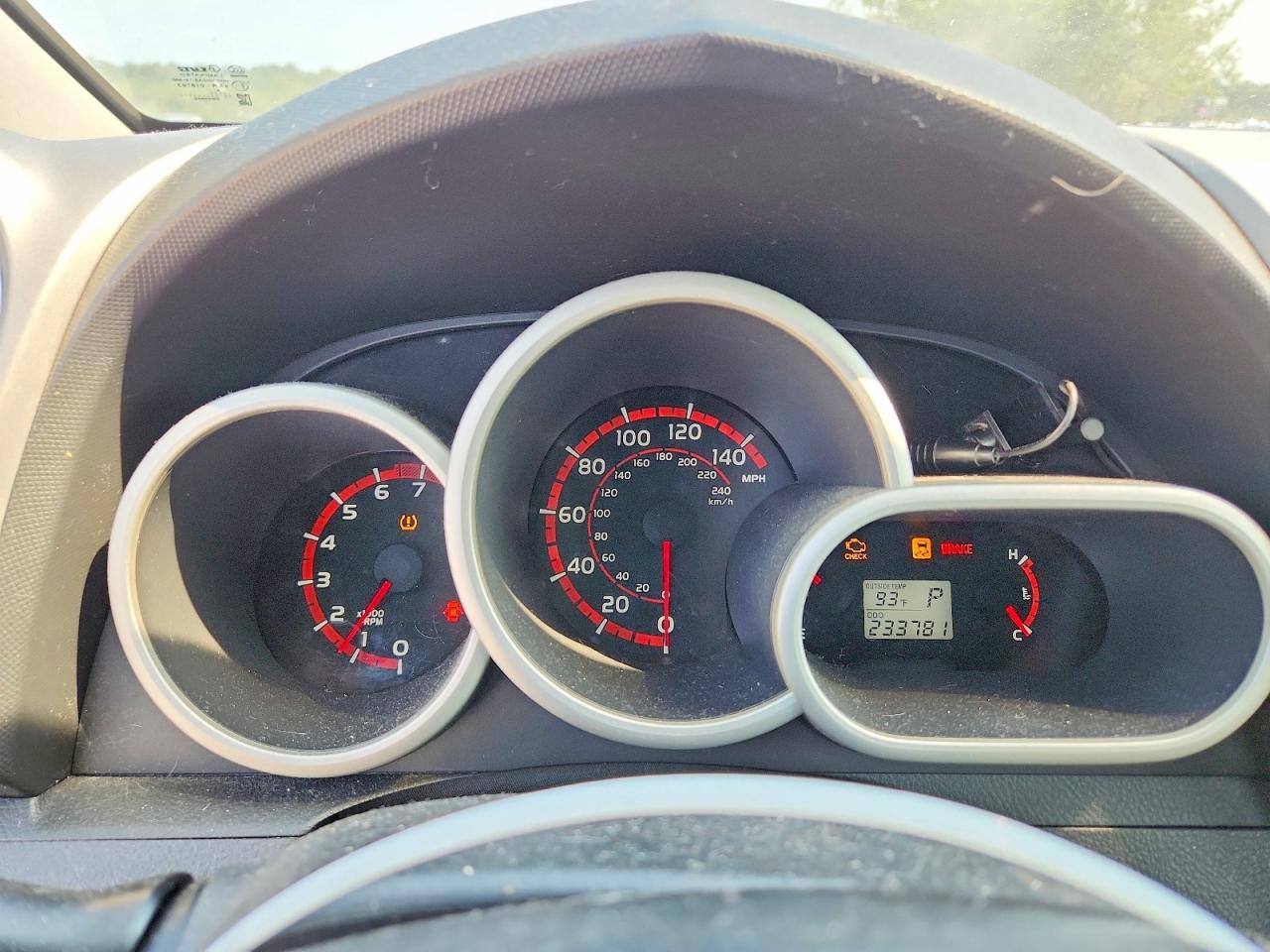 2009 Pontiac Vibe Black vin: 5Y2SP67069Z475769