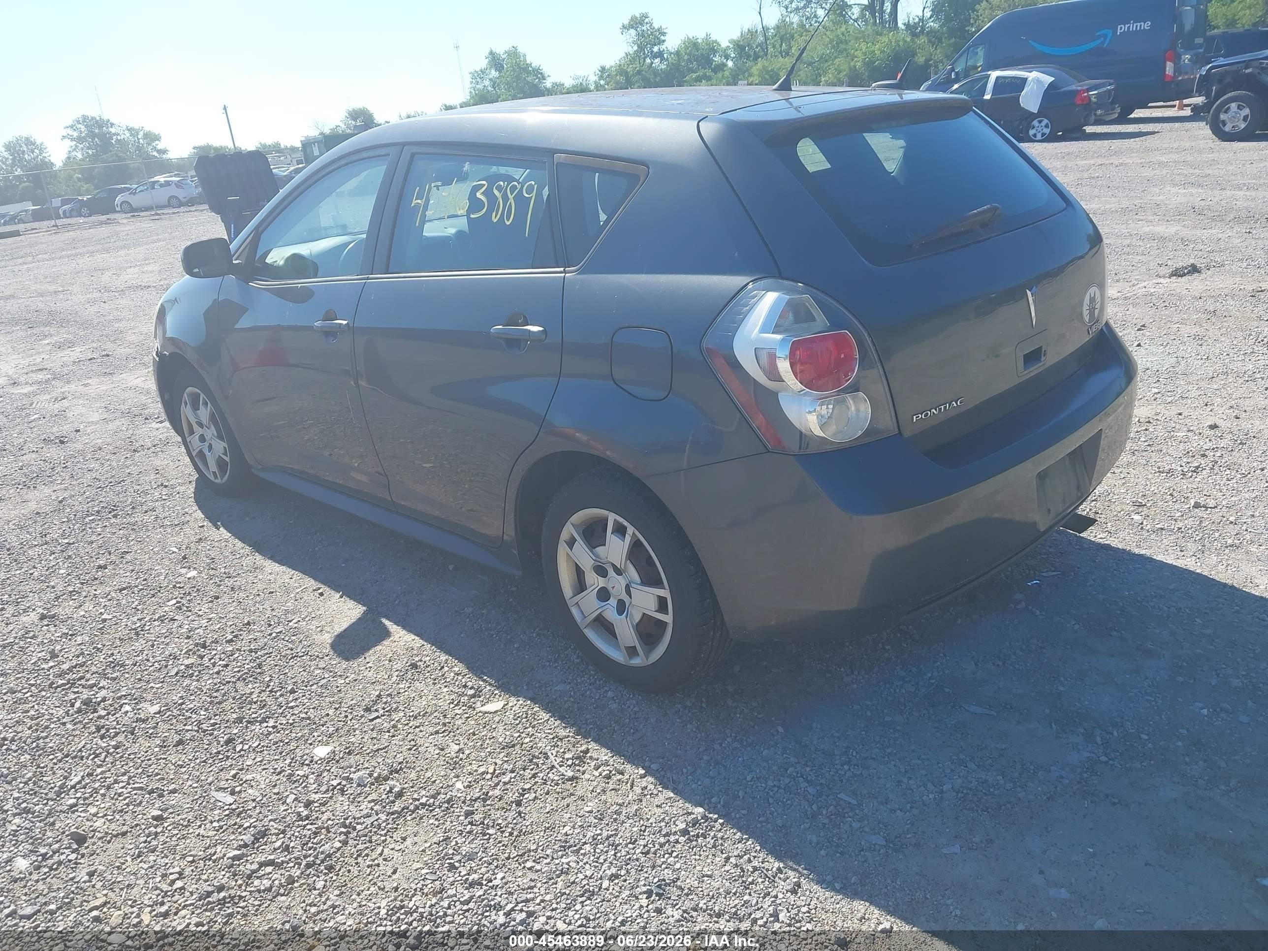 2009 Pontiac Vibe   Gray vin: 5Y2SP67079Z423065