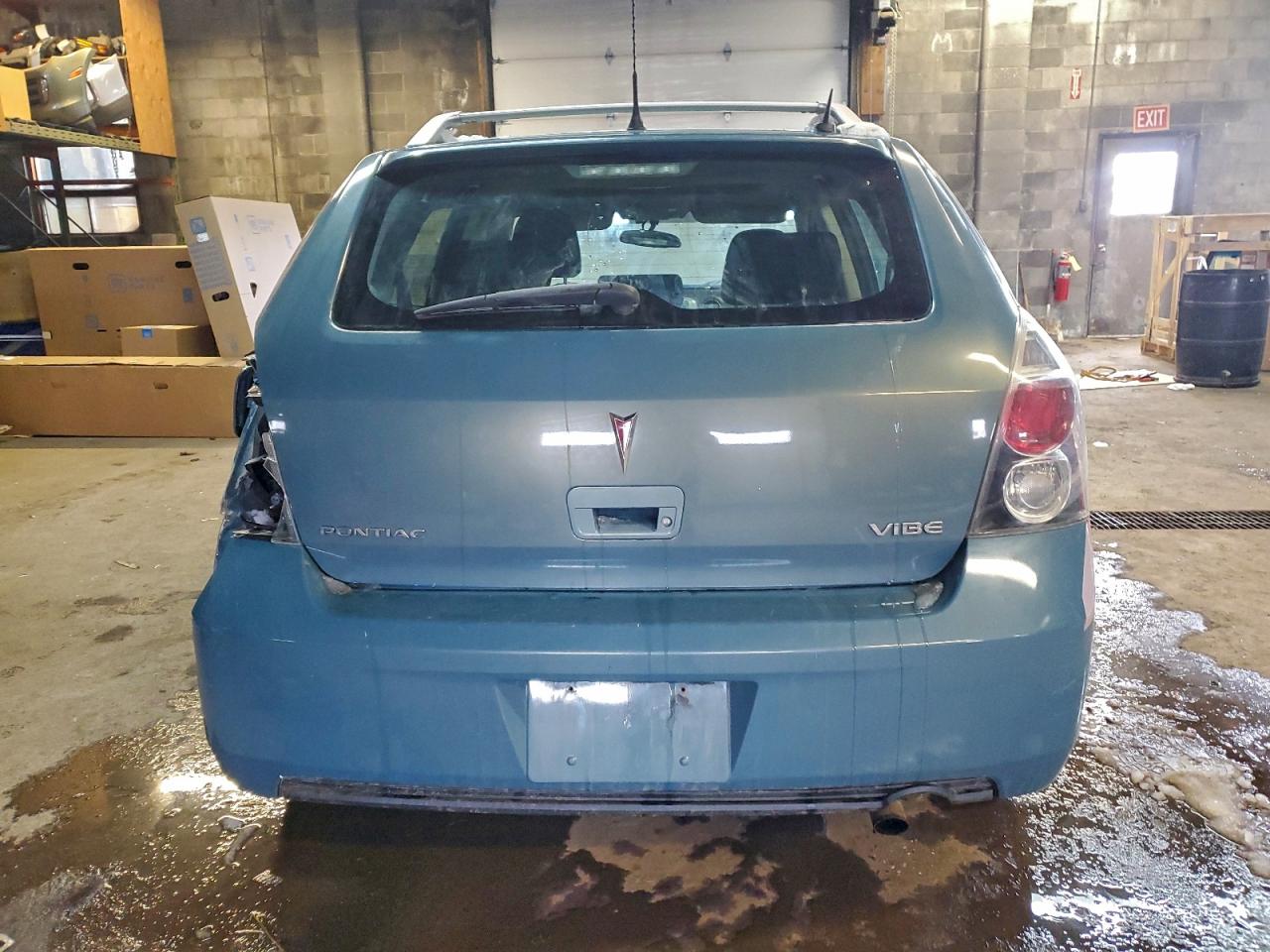 2009 Pontiac Vibe Blue vin: 5Y2SP67079Z449570