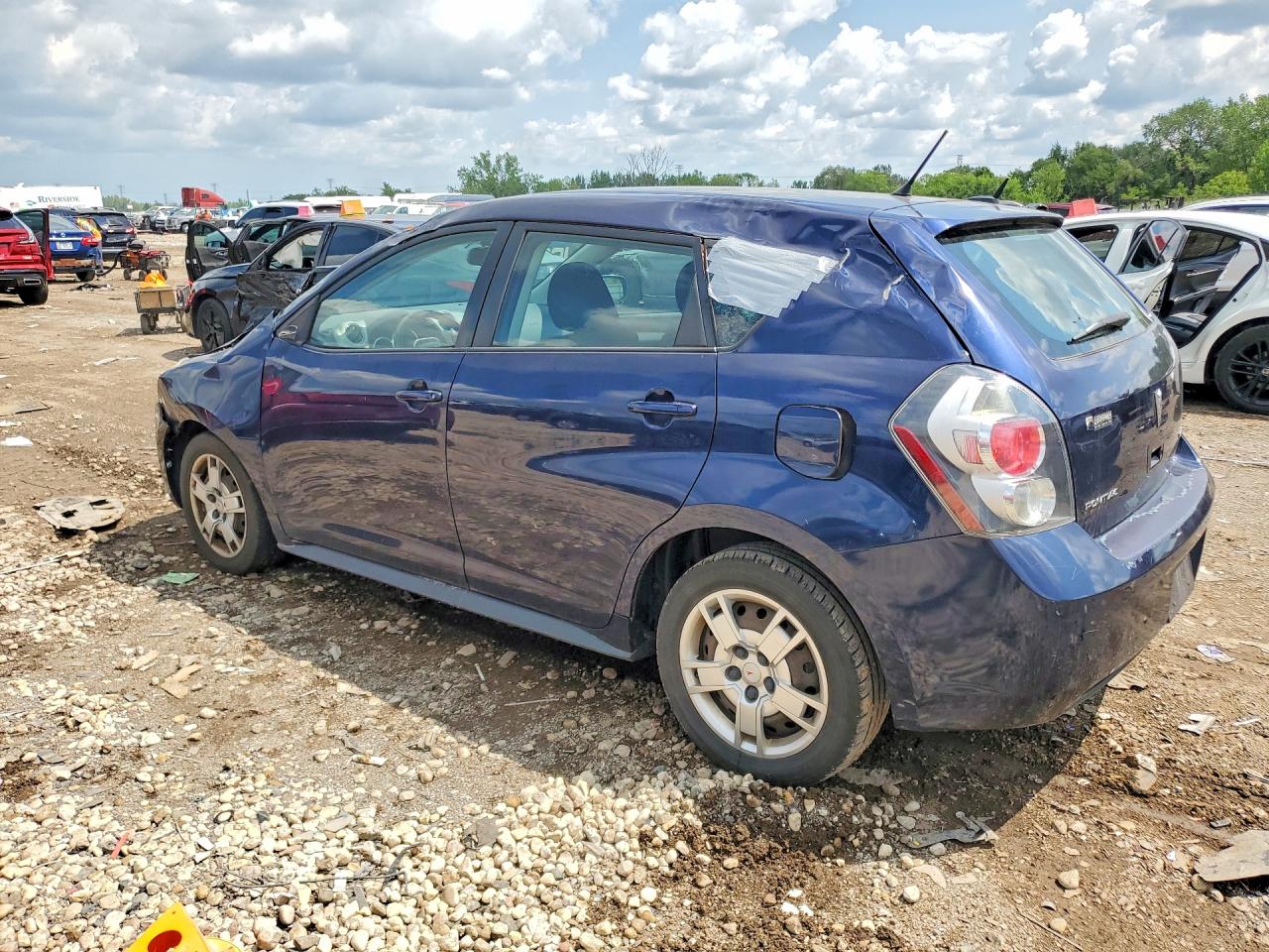 2009 Pontiac Vibe Синий vin: 5Y2SP67099Z404923
