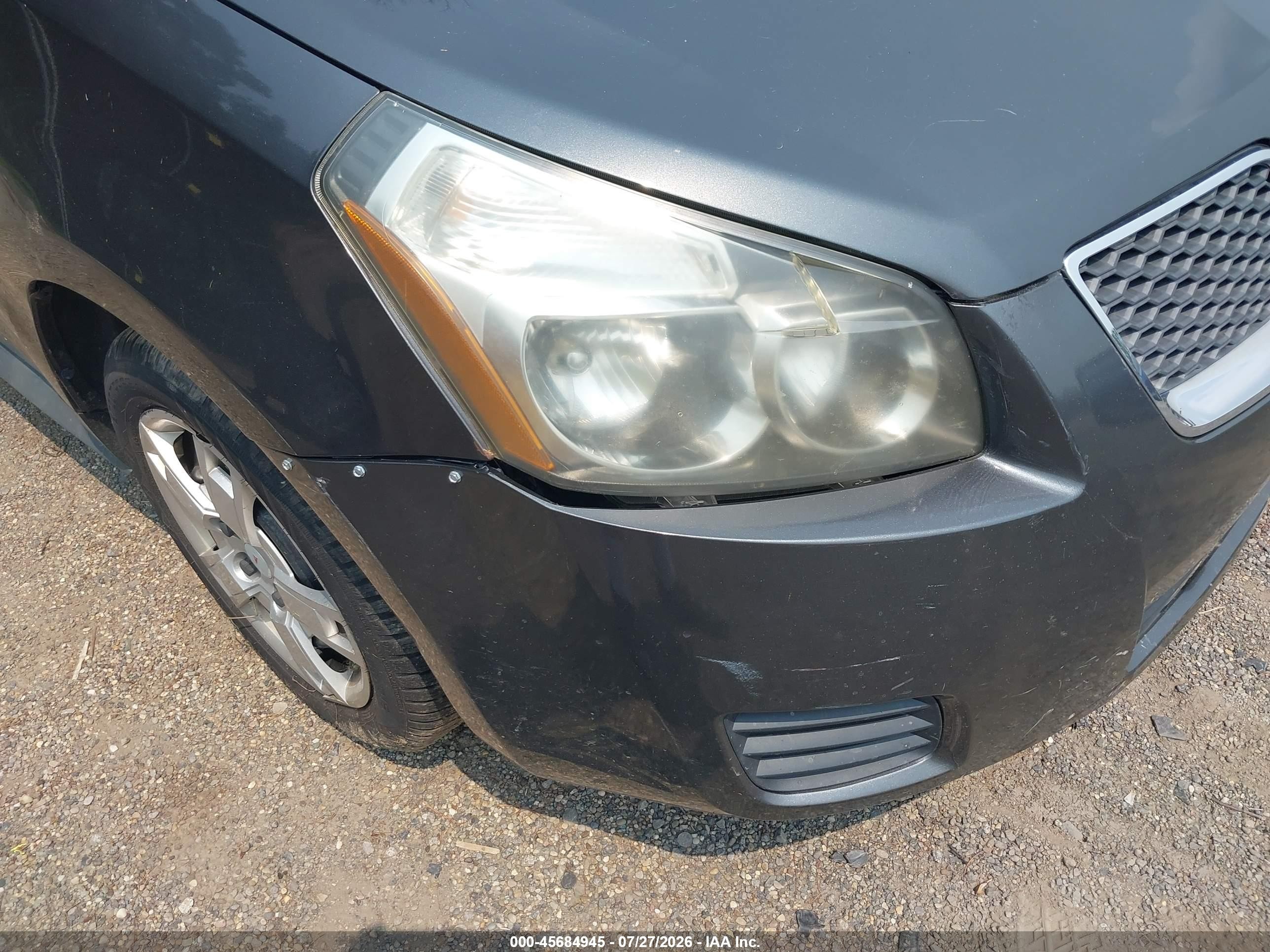 2009 Pontiac Vibe   Gray vin: 5Y2SP67099Z414173