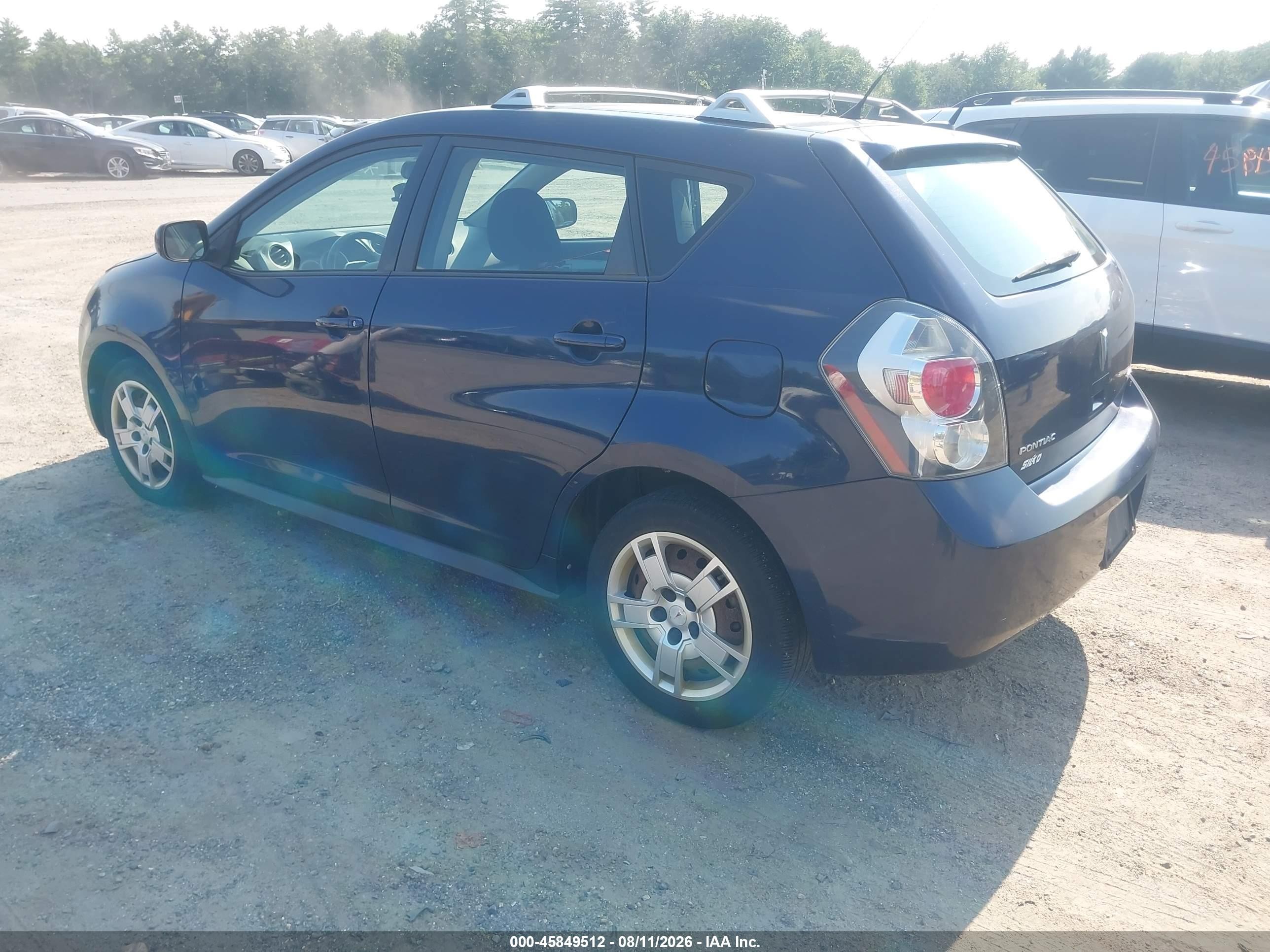 2009 Pontiac Vibe   Синий vin: 5Y2SP67099Z437467