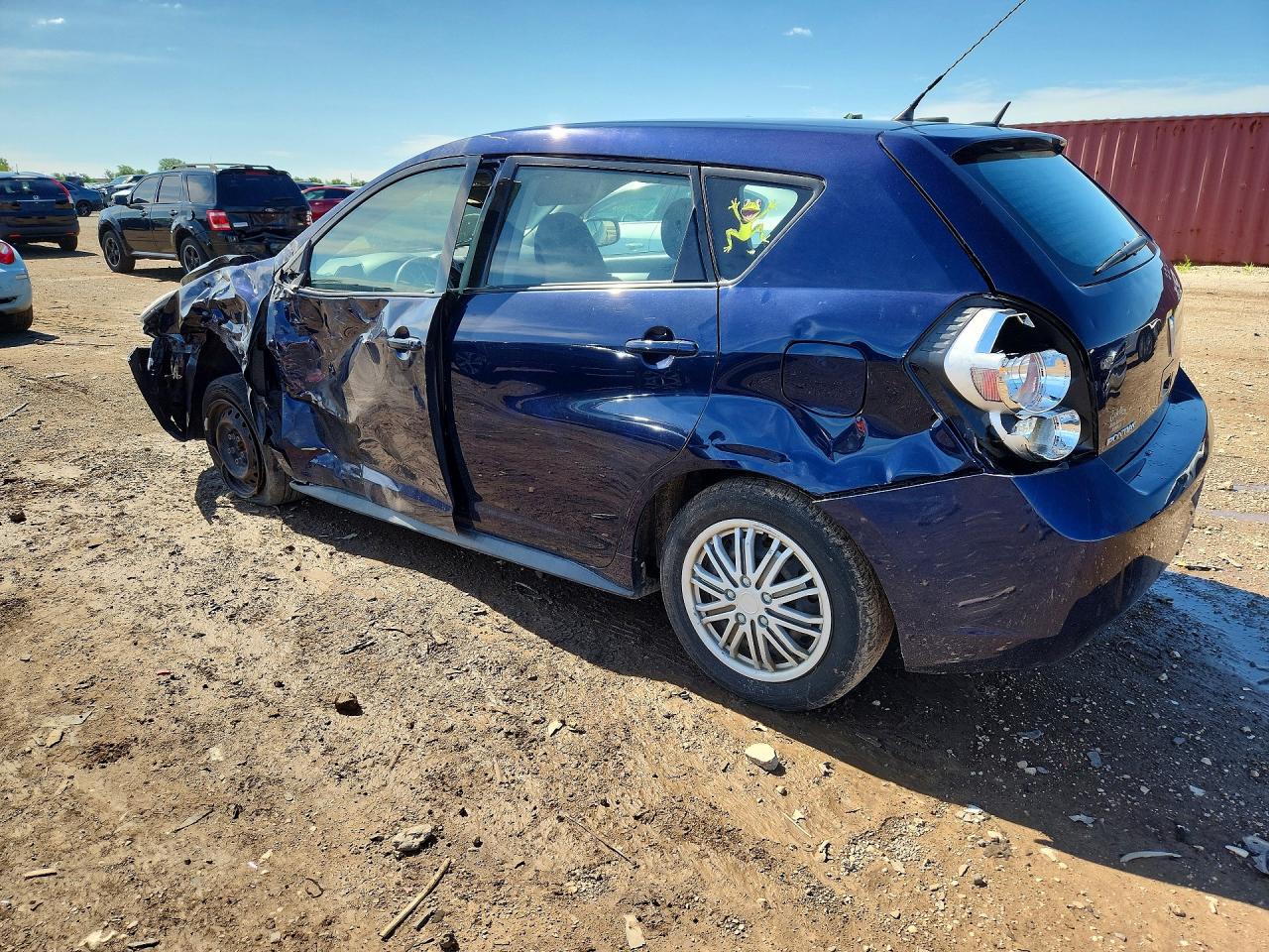 2009 Pontiac Vibe Blue vin: 5Y2SP67099Z451031
