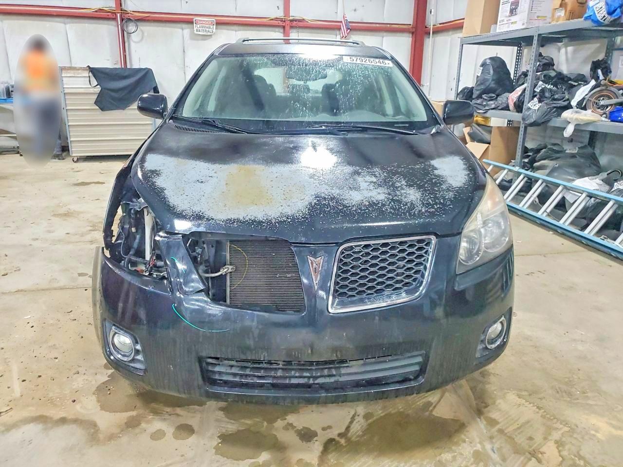 2009 Pontiac Vibe Black vin: 5Y2SP67099Z455046
