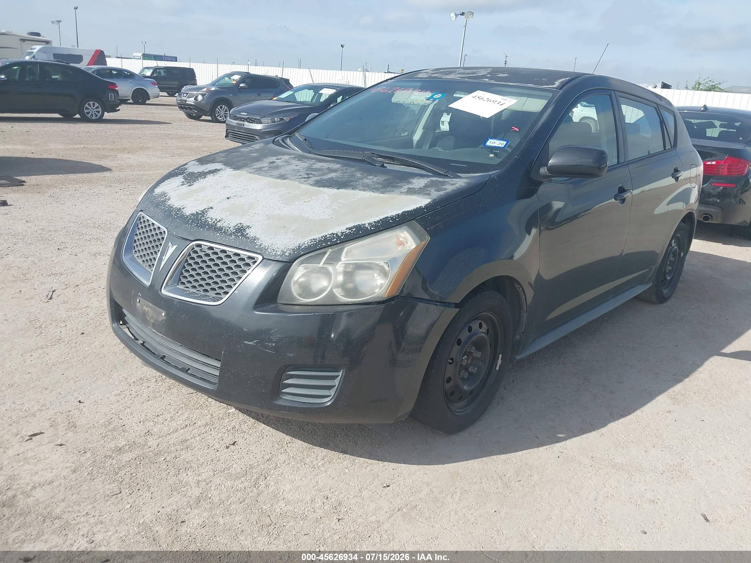2009 Pontiac Vibe   Black vin: 5Y2SP67099Z472008