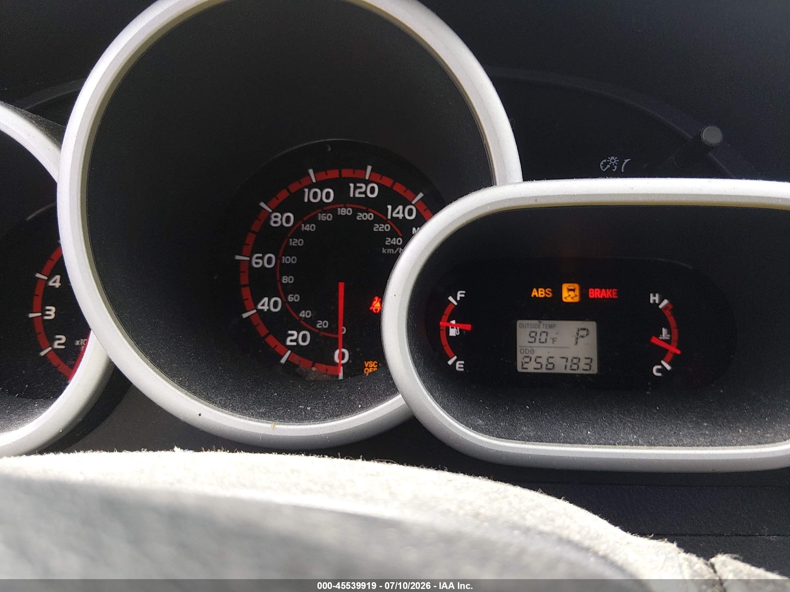 2009 Pontiac Vibe Gray vin: 5Y2SP670X9Z425358