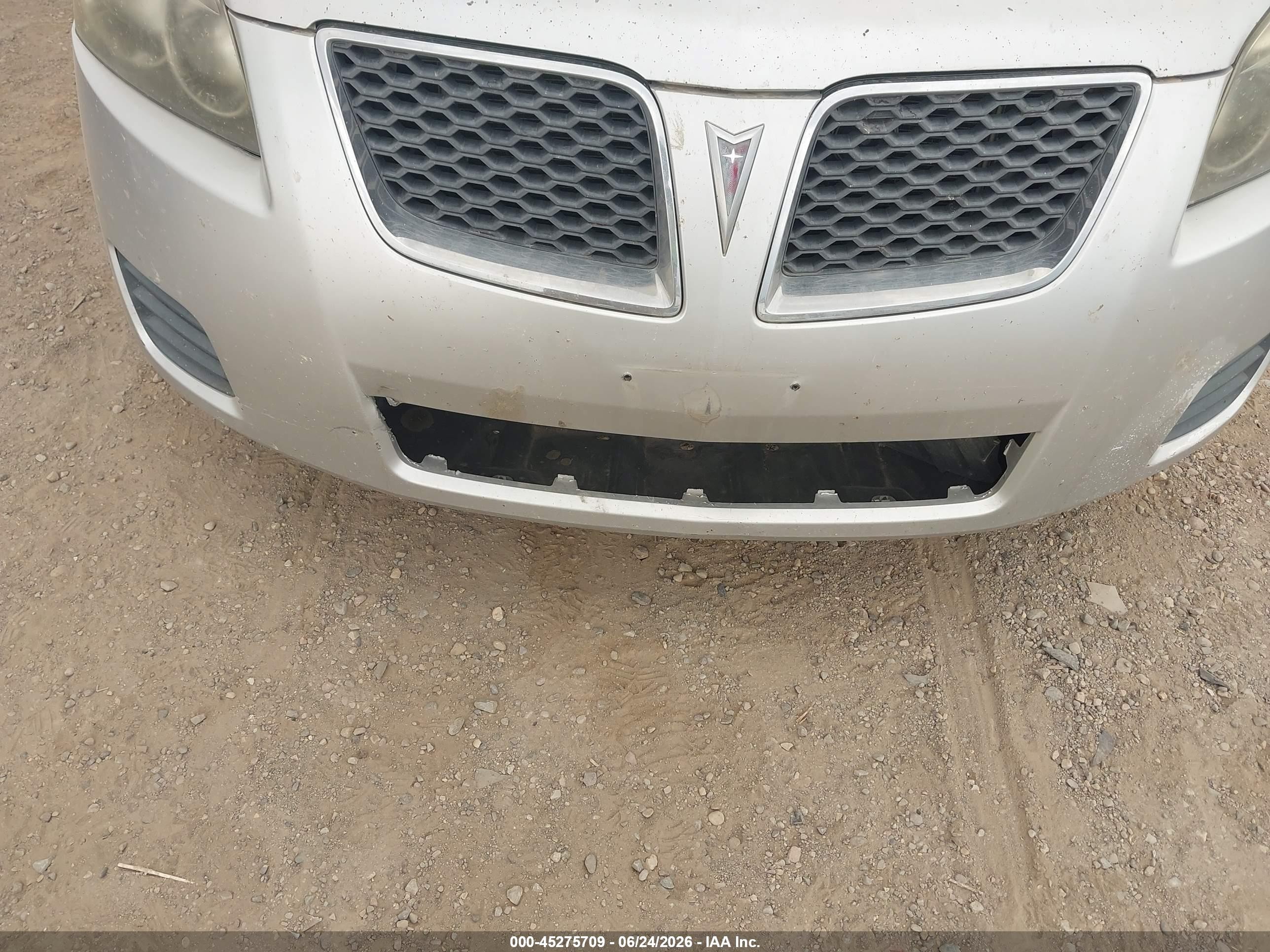 2009 Pontiac Vibe   Silver vin: 5Y2SP670X9Z429345